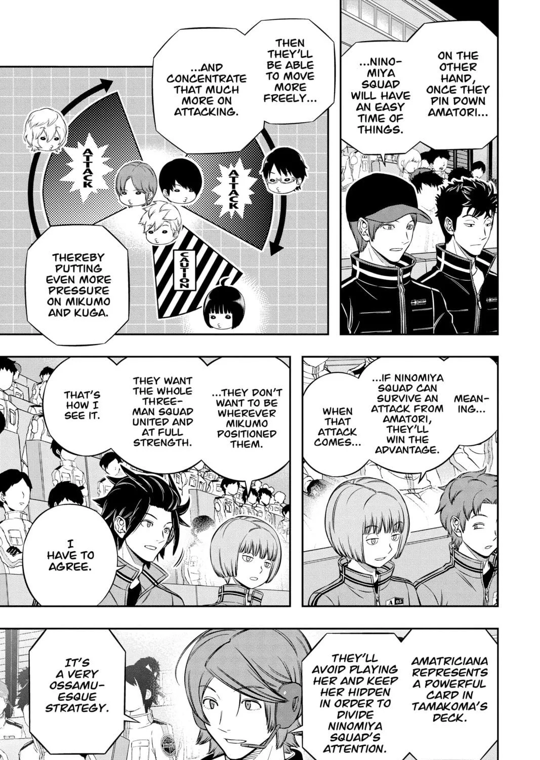 World Trigger Chapter 194 page 17 - 