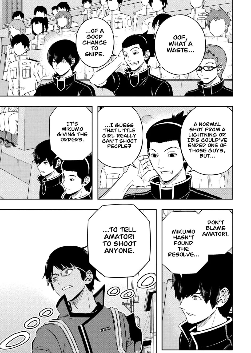 World Trigger Chapter 195 page 1 - 