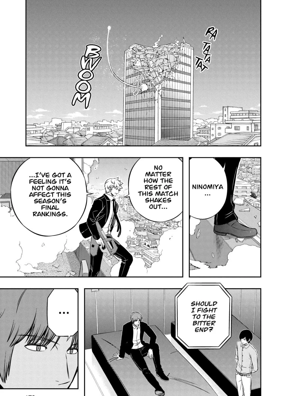 World Trigger Chapter 195 page 35 - 