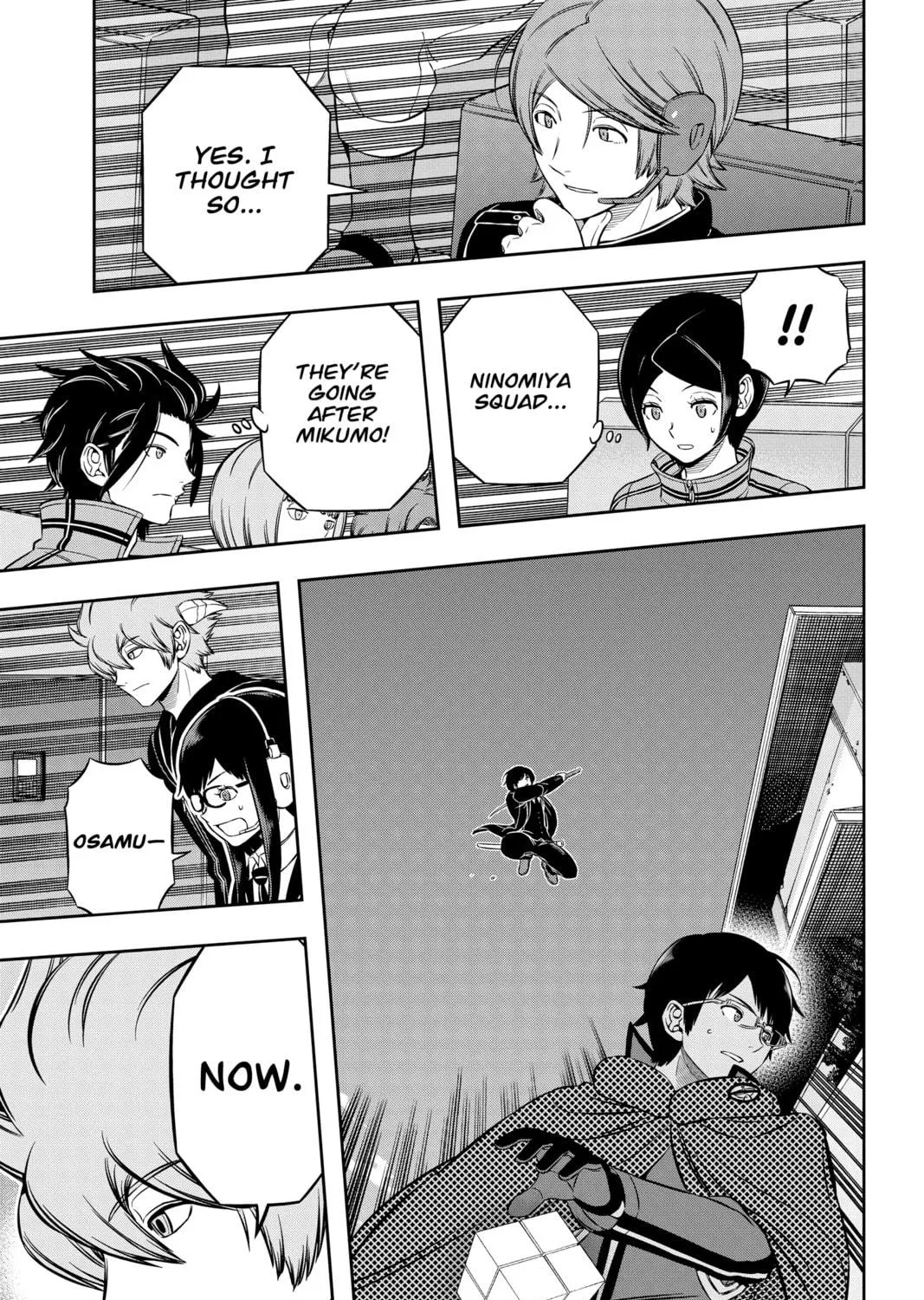 World Trigger Chapter 195 page 9 - 