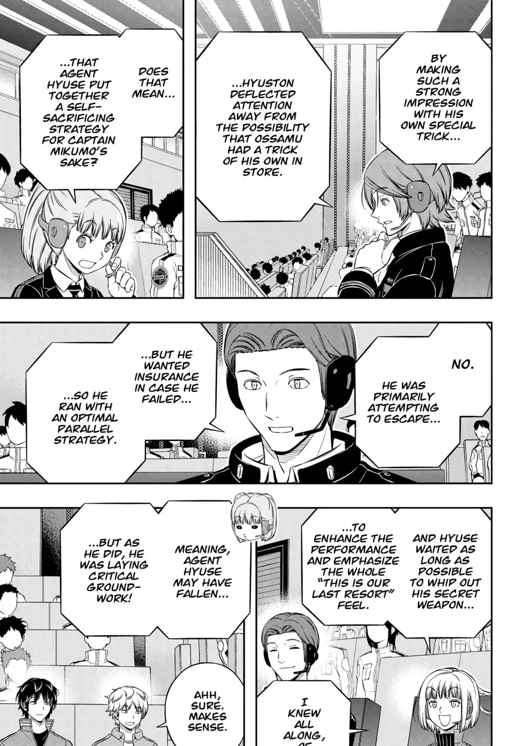 World Trigger Chapter 196 page 21 - 