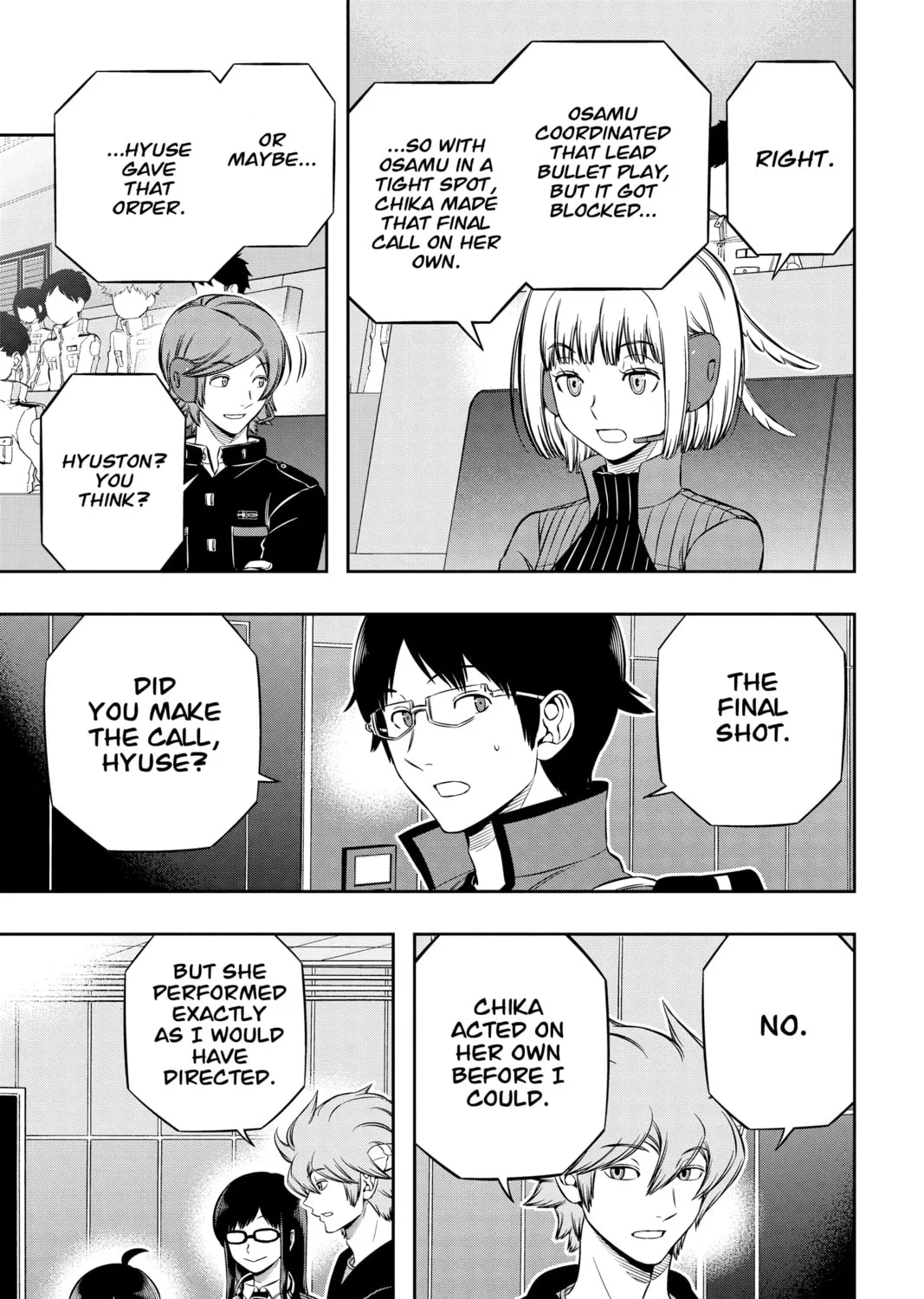 World Trigger Chapter 196 page 37 - 