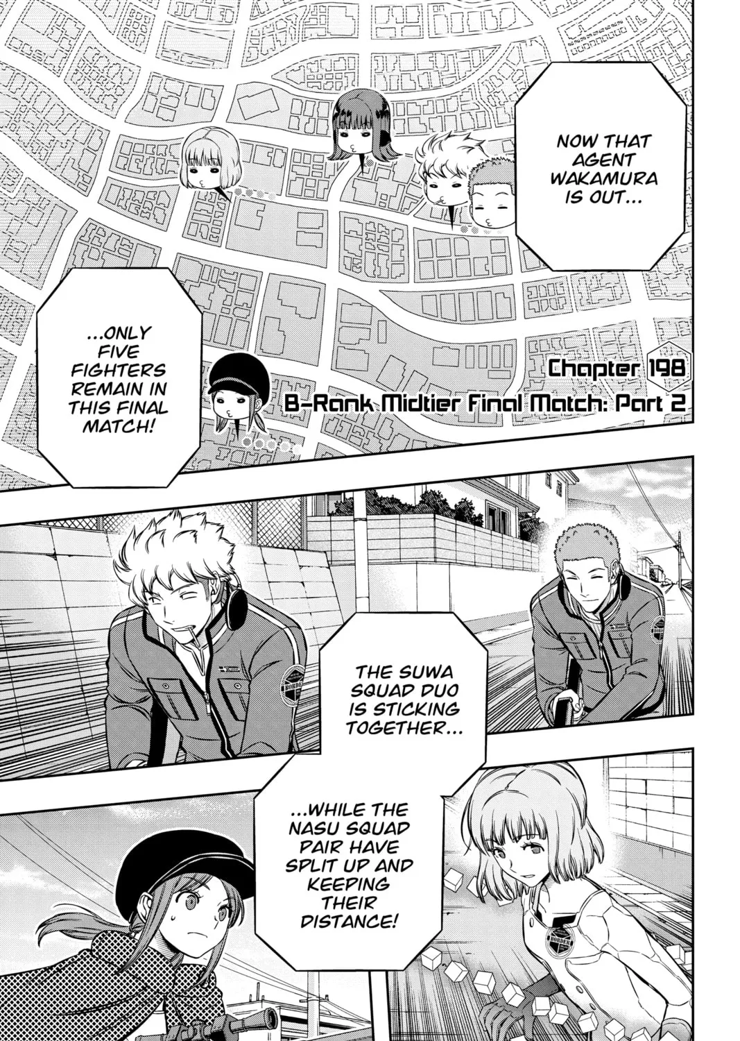 World Trigger Chapter 198 page 1 - 