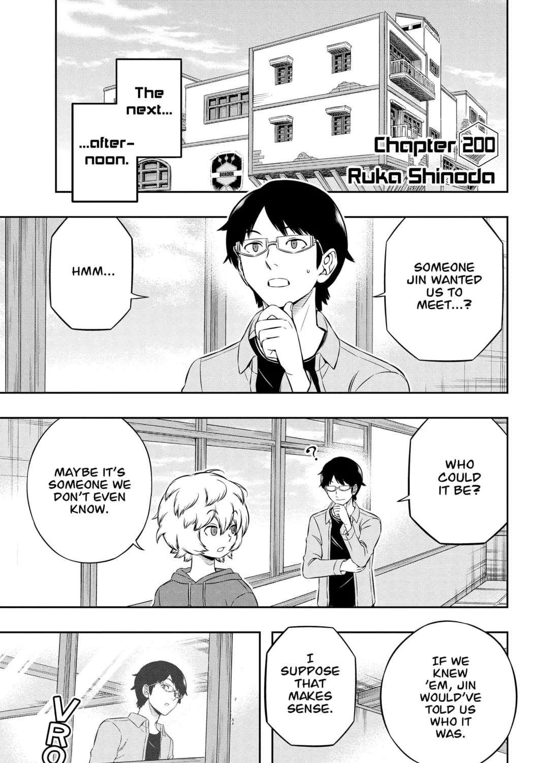 World Trigger Chapter 200 page 1 - 