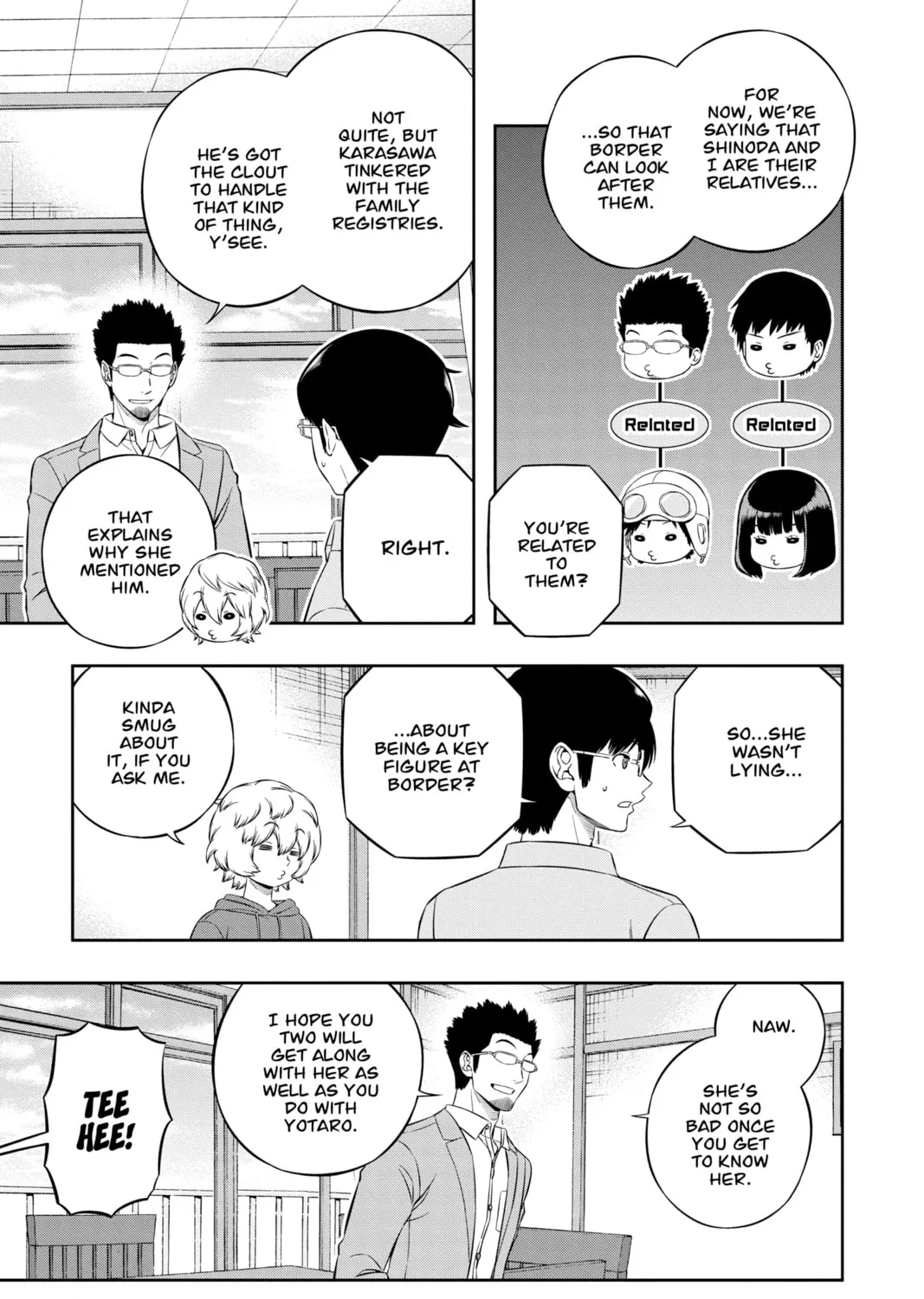 World Trigger Chapter 200 page 21 - 