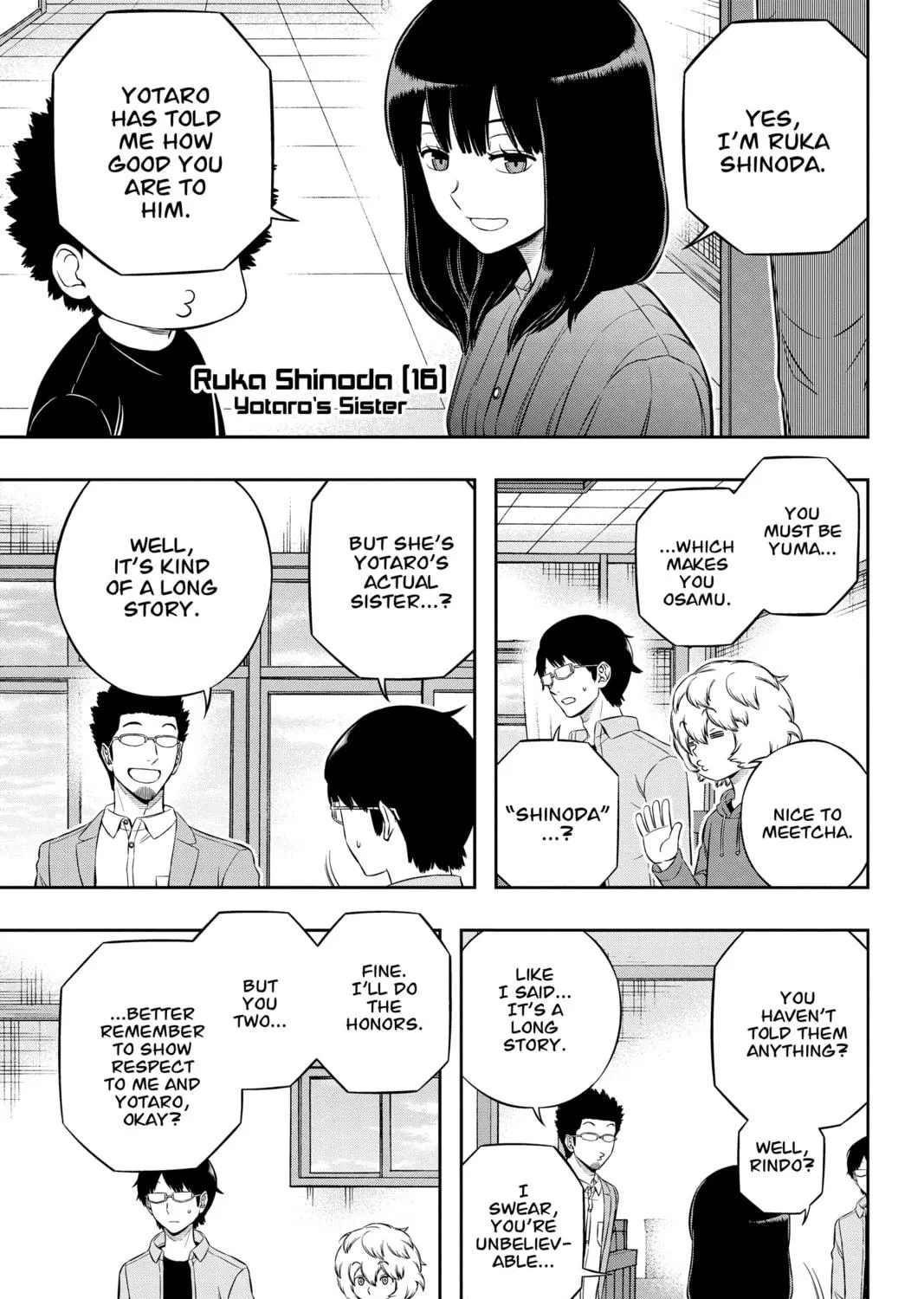 World Trigger Chapter 200 page 9 - 