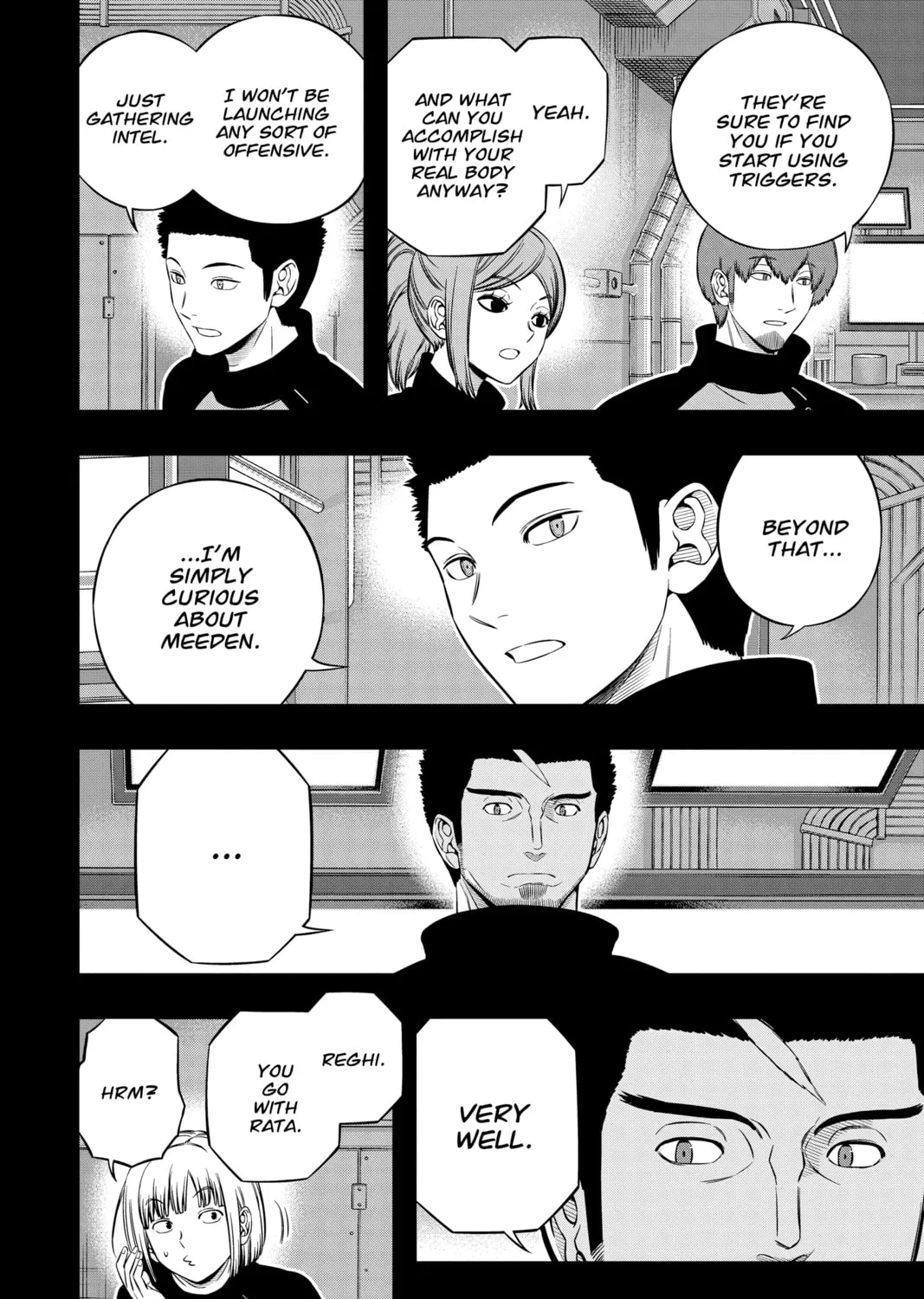 World Trigger Chapter 201 page 3 - 