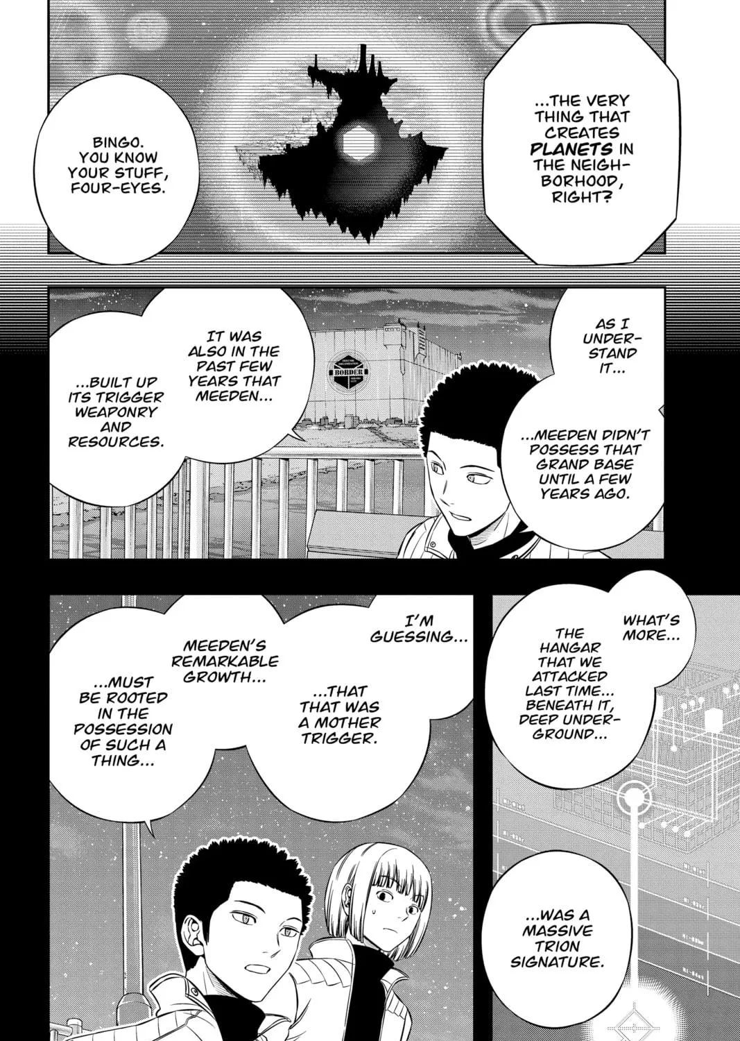 World Trigger Chapter 201 page 35 - 
