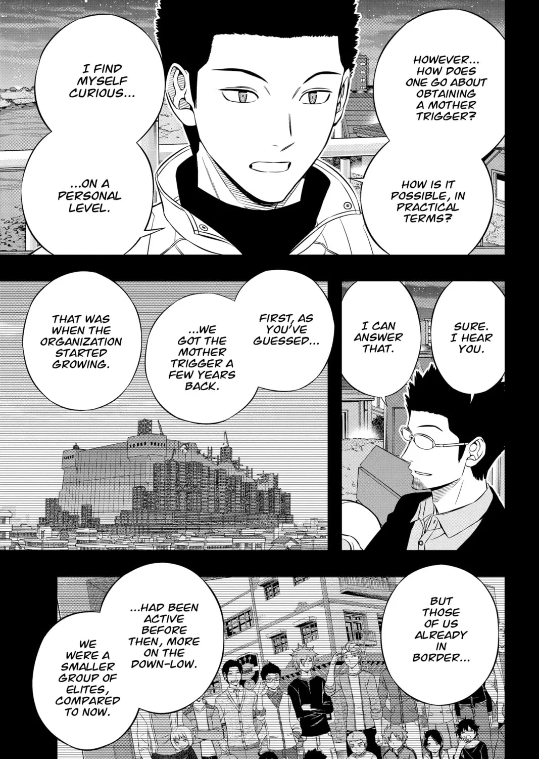 World Trigger Chapter 201 page 37 - 