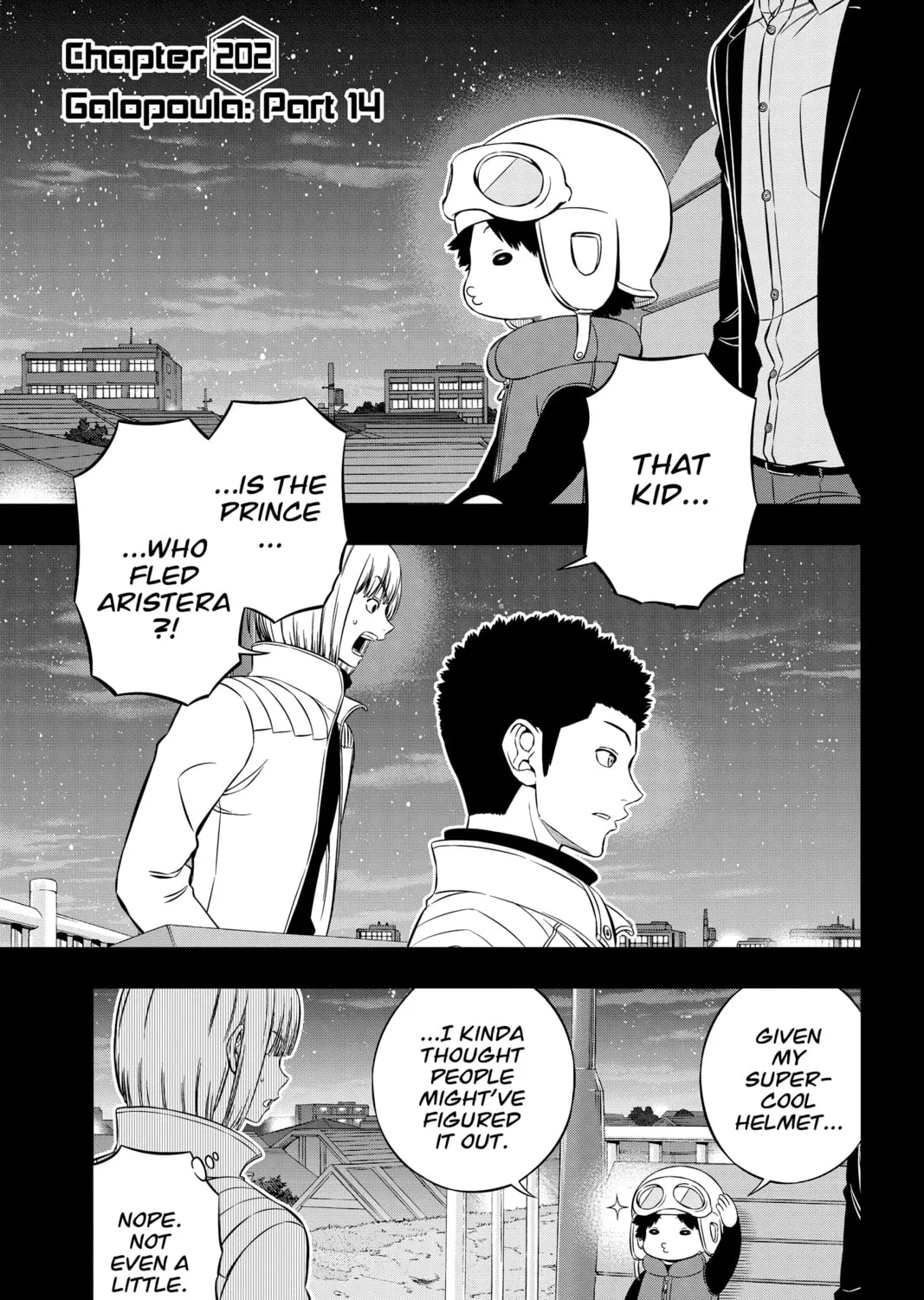 World Trigger Chapter 202 page 1 - 