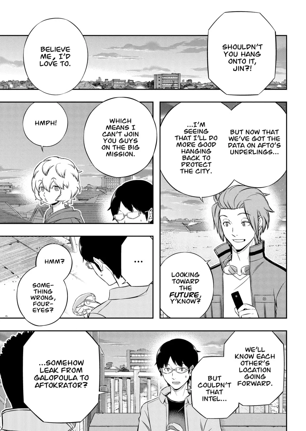 World Trigger Chapter 202 page 33 - 