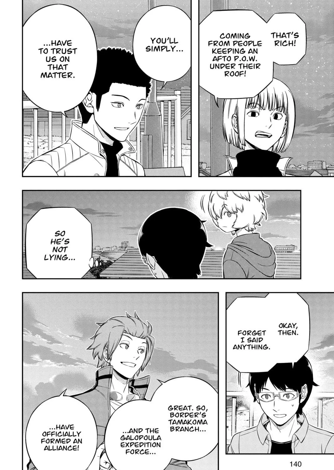 World Trigger Chapter 202 page 35 - 