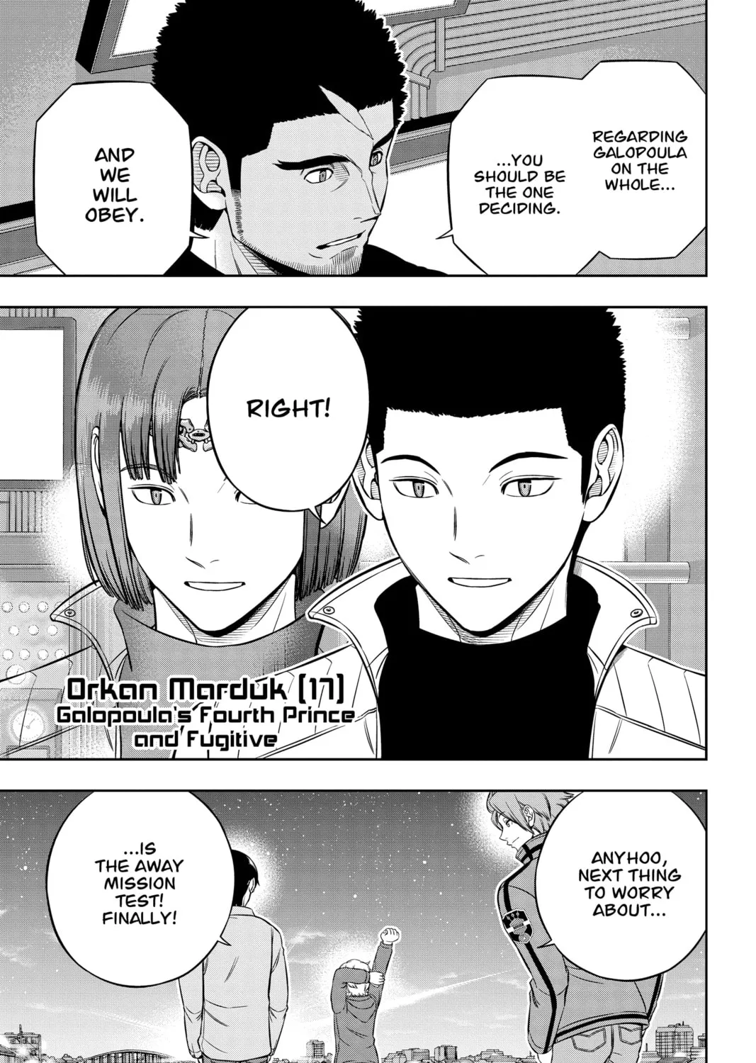 World Trigger Chapter 202 page 45 - 