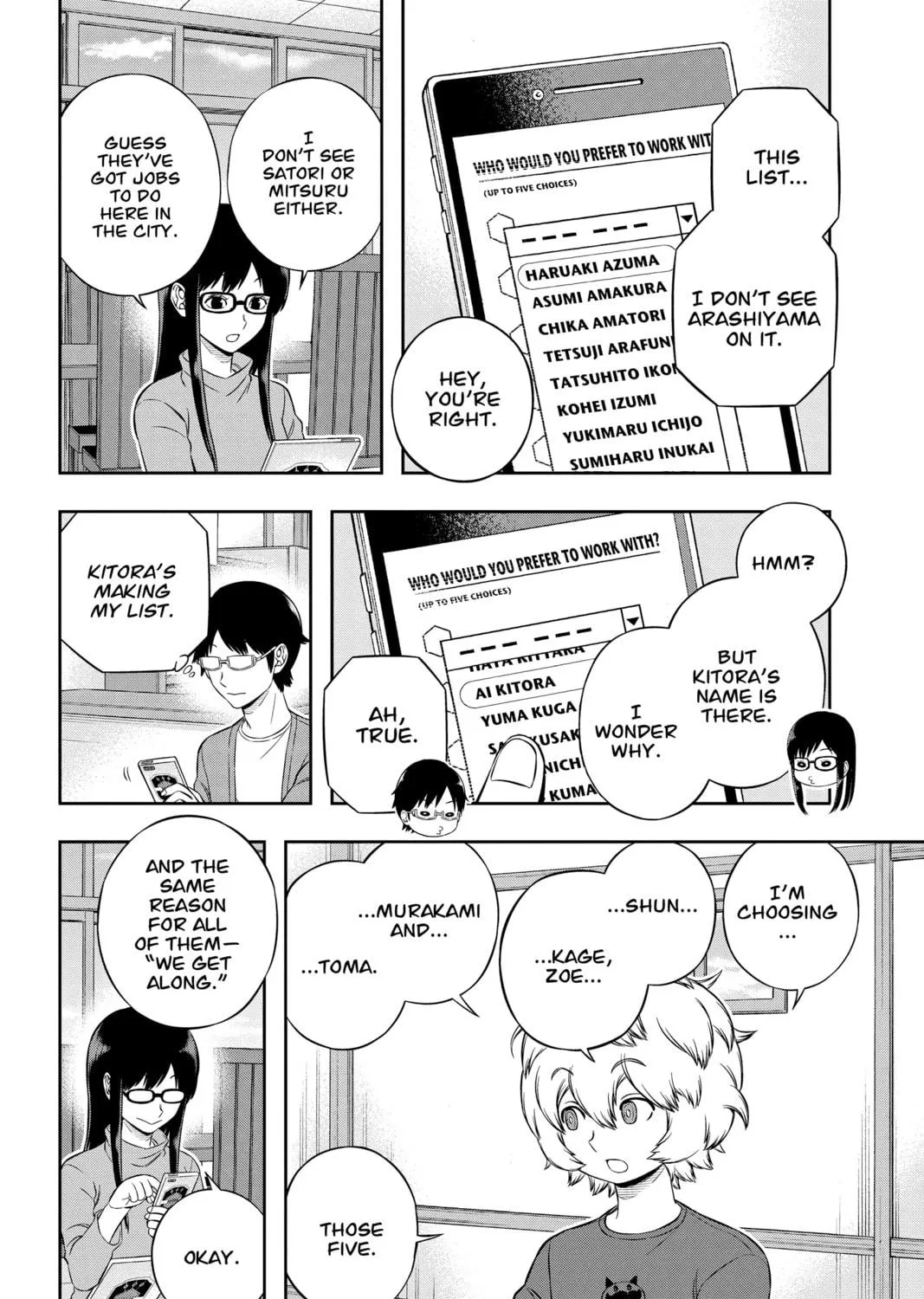 World Trigger Chapter 203 page 11 - 