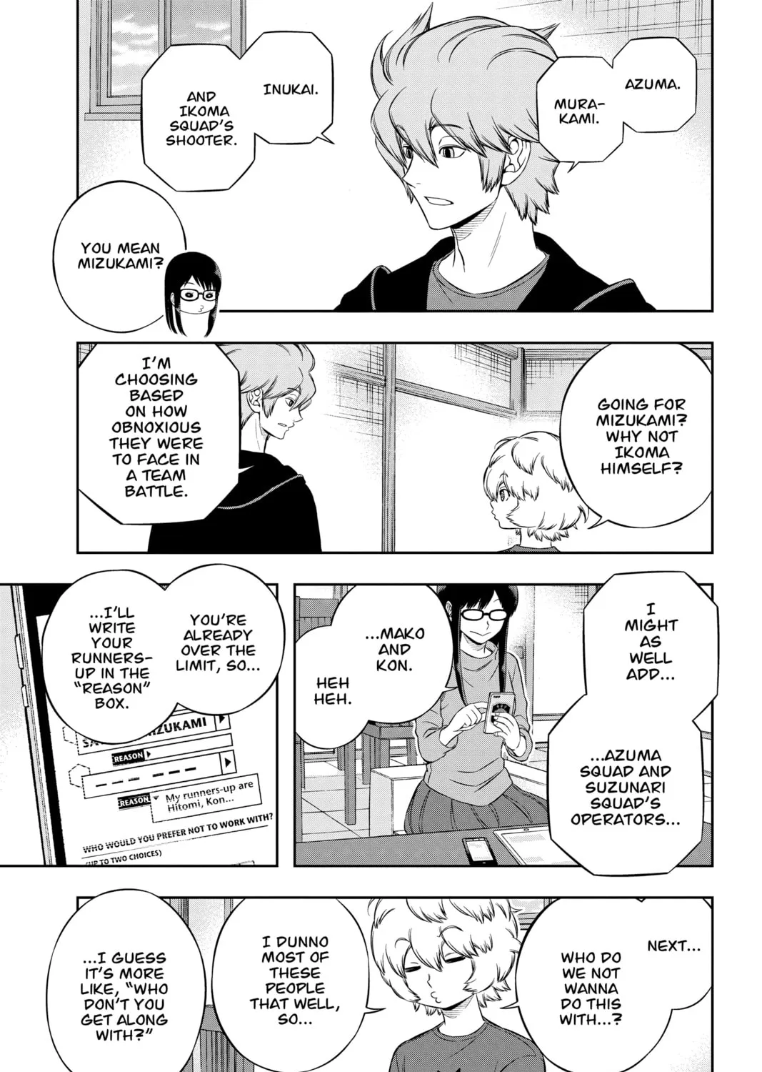 World Trigger Chapter 203 page 13 - 