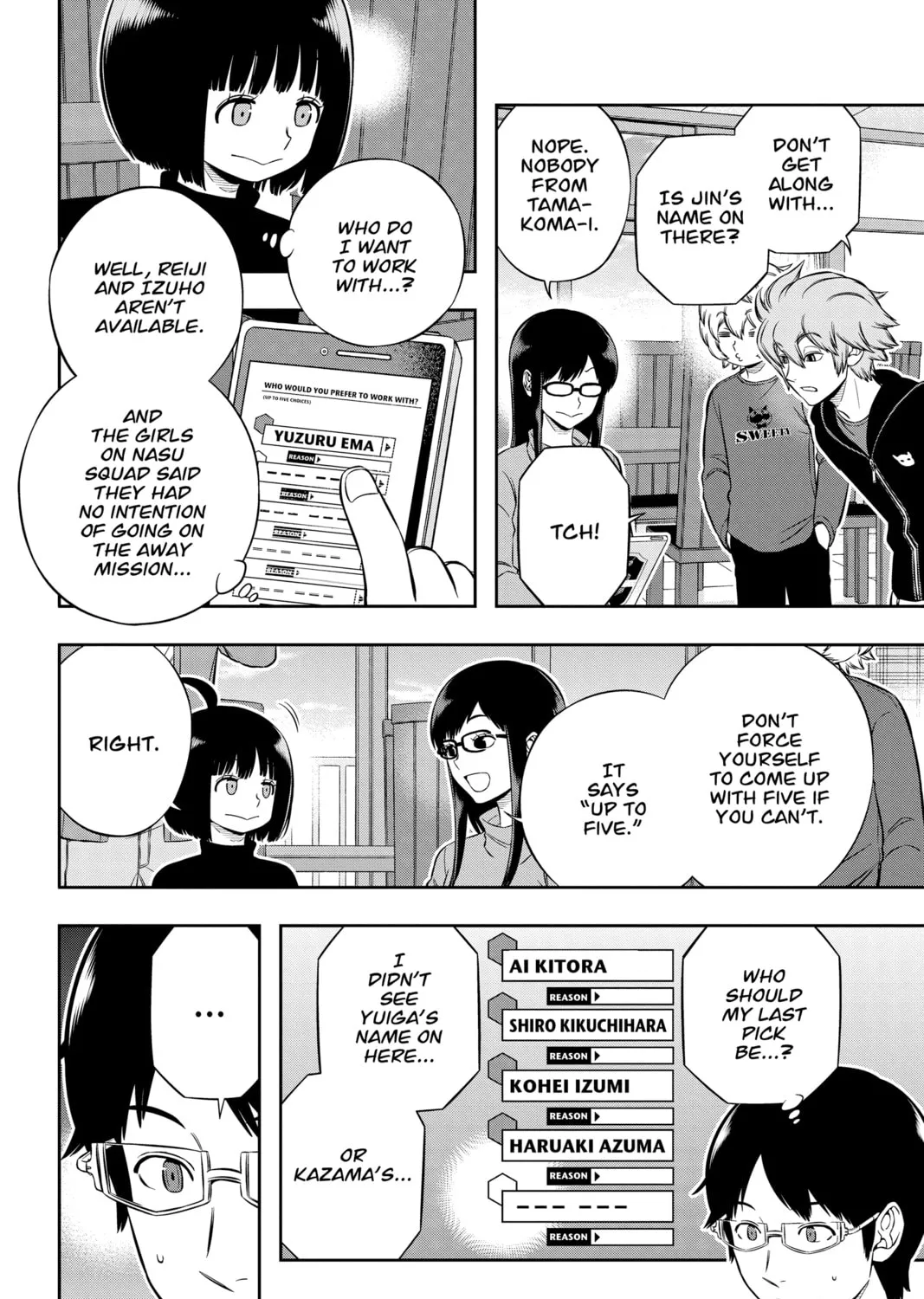 World Trigger Chapter 203 page 15 - 