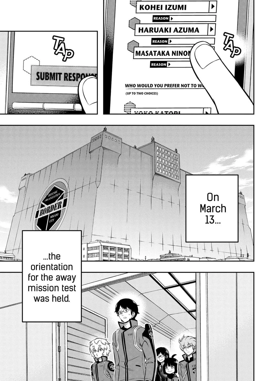 World Trigger Chapter 203 page 17 - 