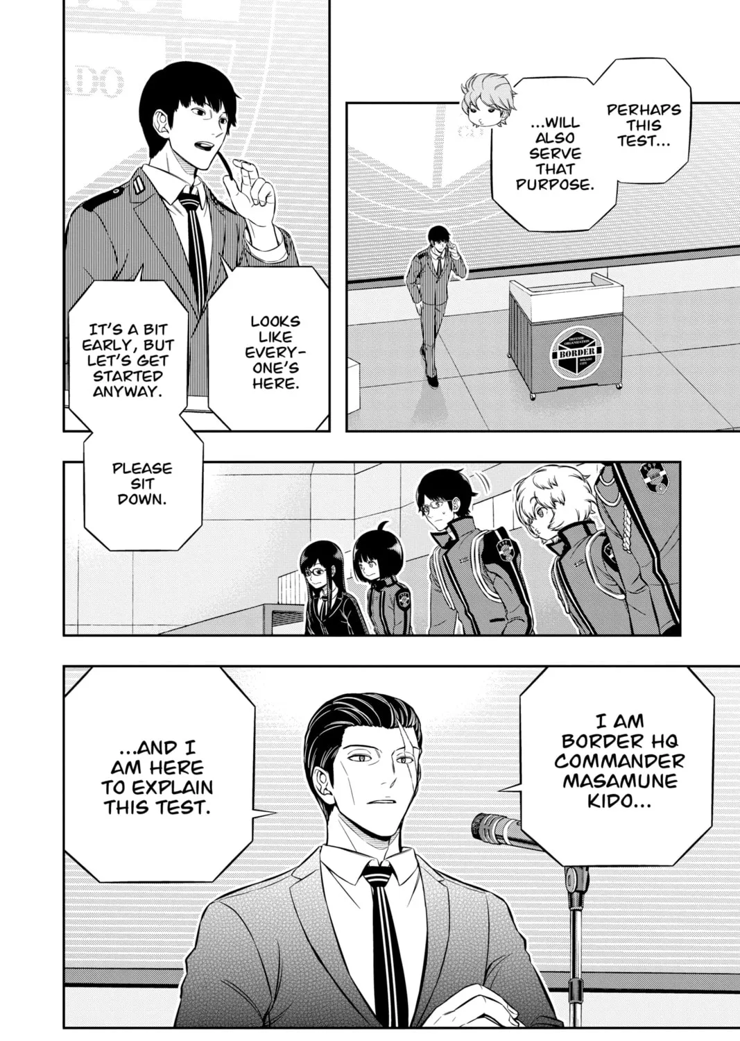 World Trigger Chapter 203 page 21 - 