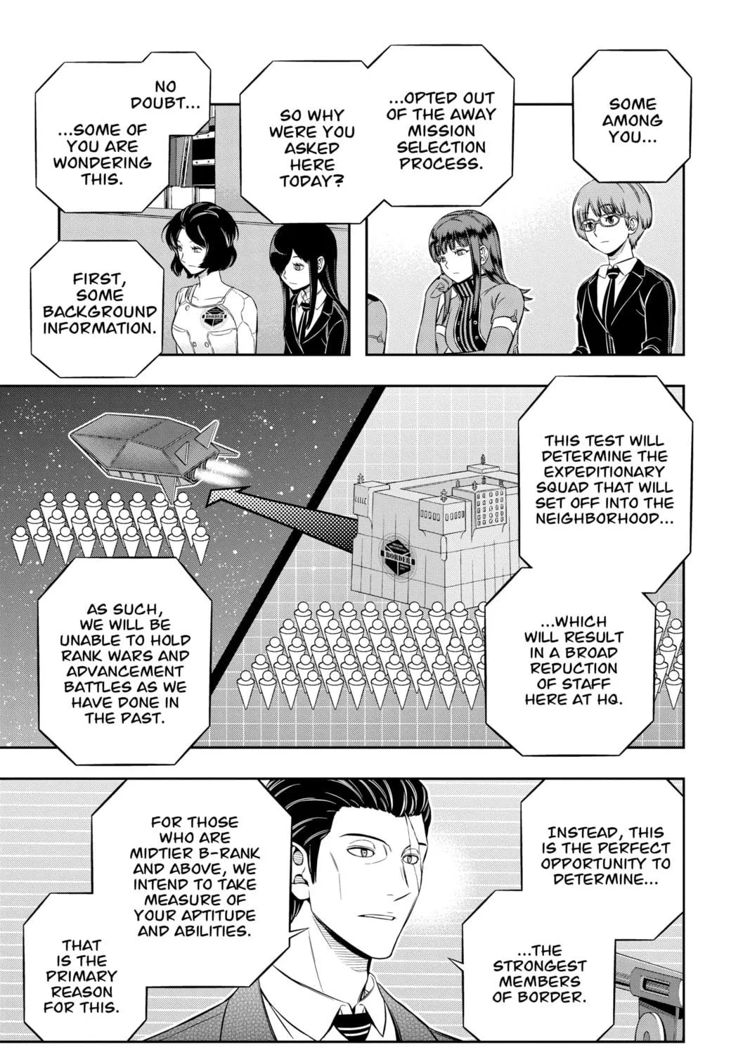 World Trigger Chapter 203 page 23 - 