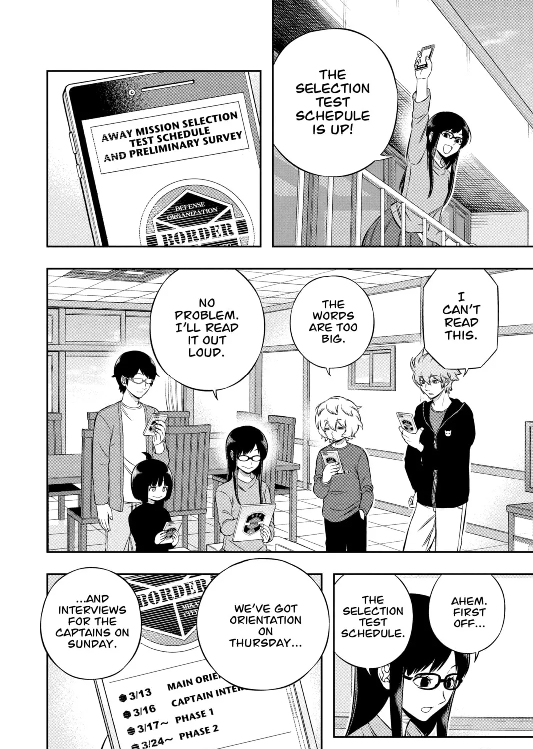 World Trigger Chapter 203 page 7 - 
