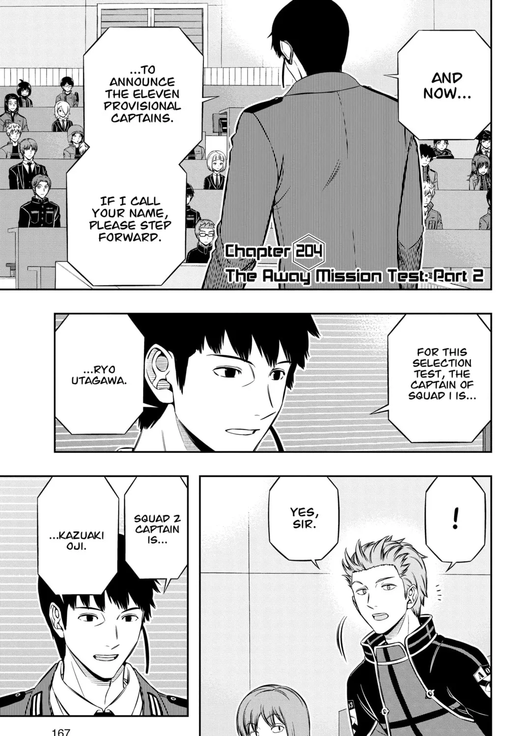 World Trigger Chapter 204 page 1 - 