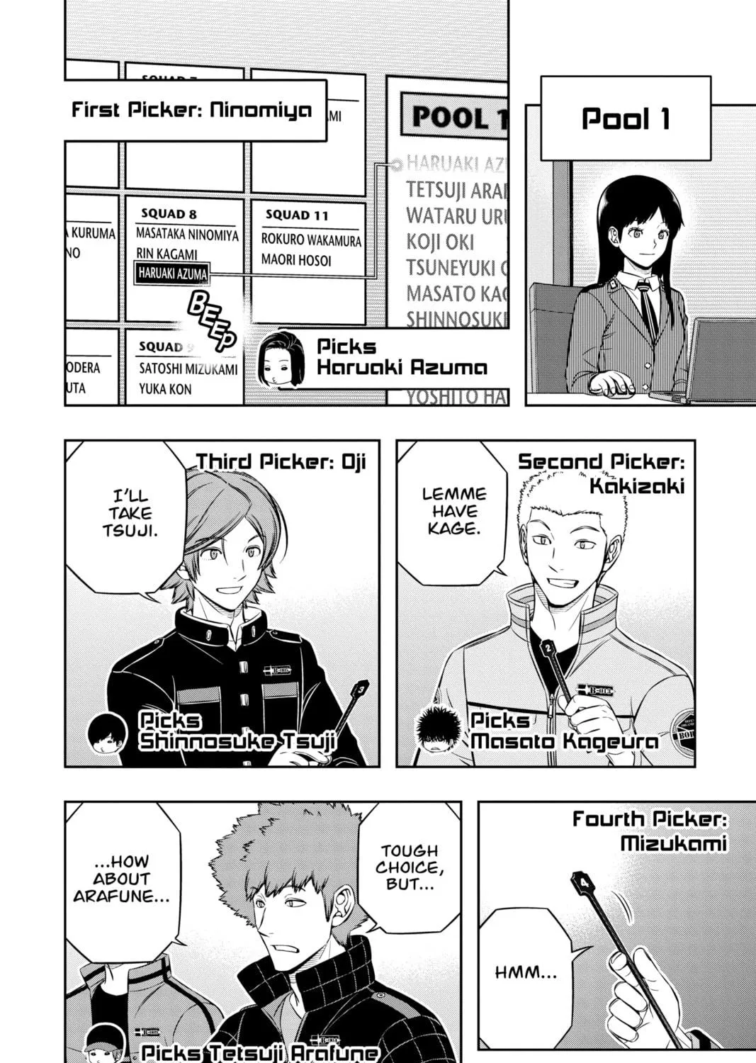 World Trigger Chapter 204 page 19 - 