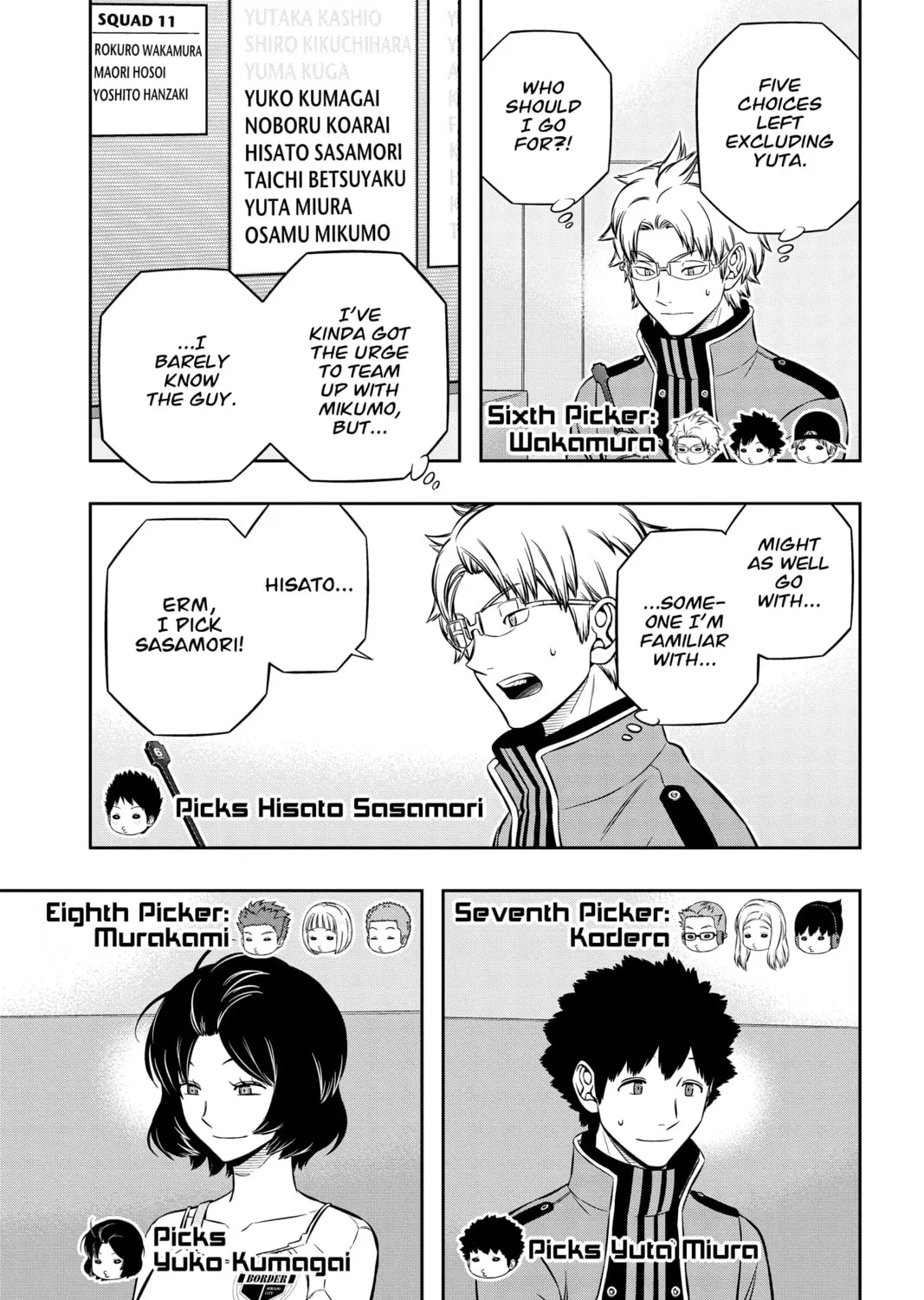 World Trigger Chapter 204 page 33 - 
