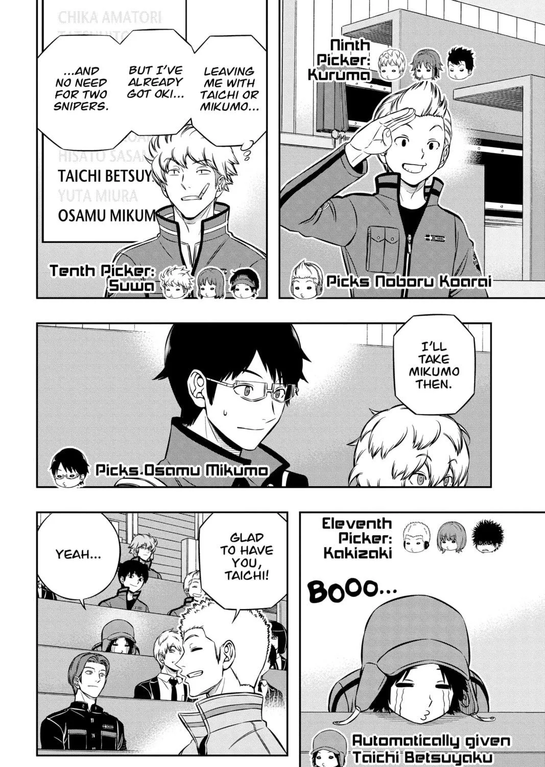 World Trigger Chapter 204 page 35 - 
