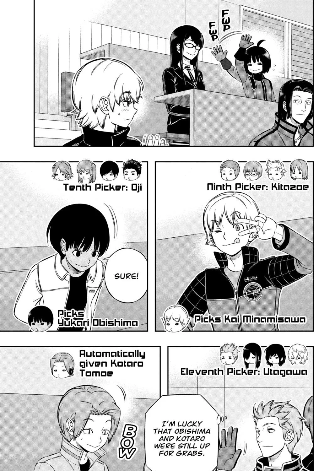 World Trigger Chapter 205 page 17 - 