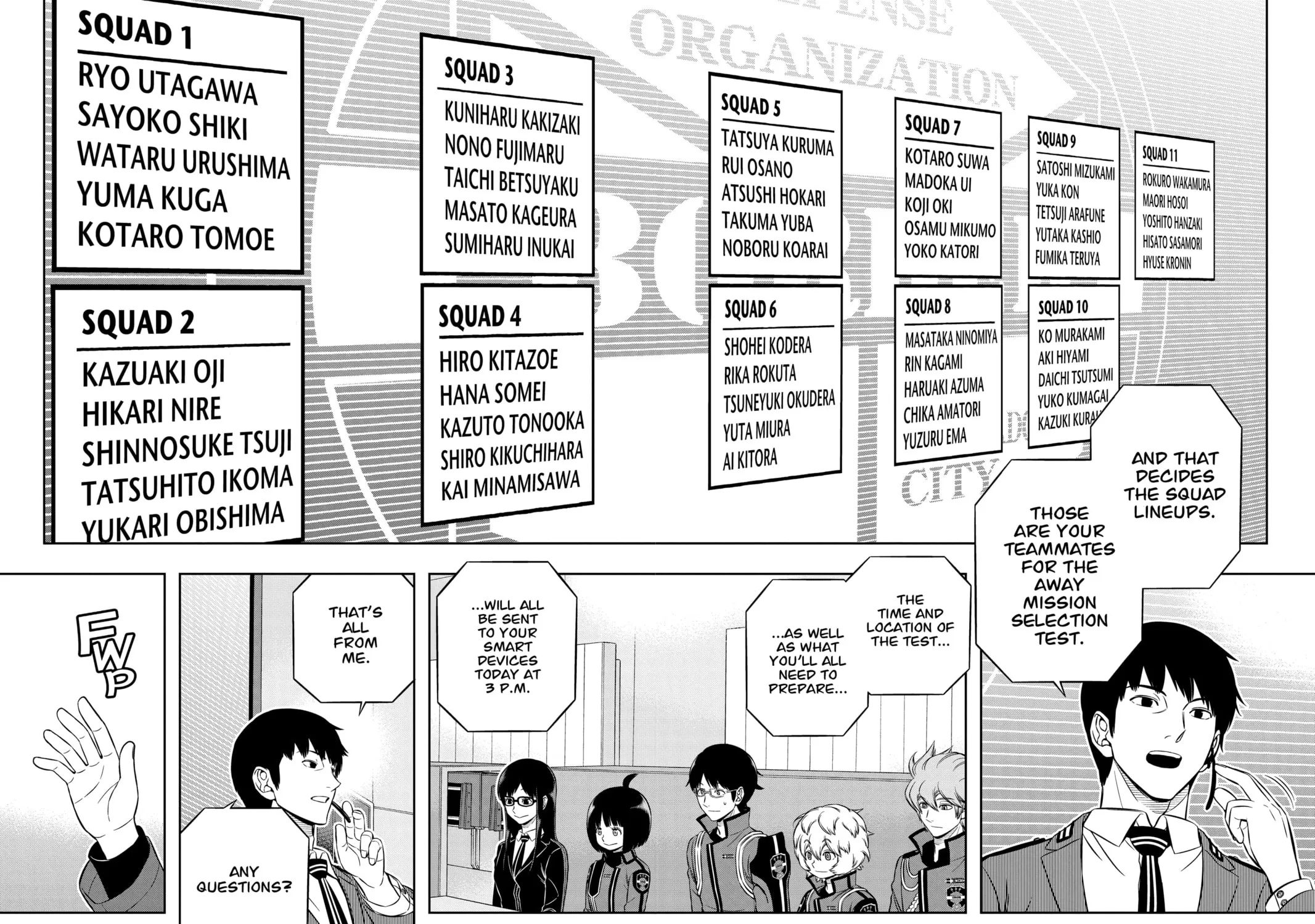 World Trigger Chapter 205 page 19 - 