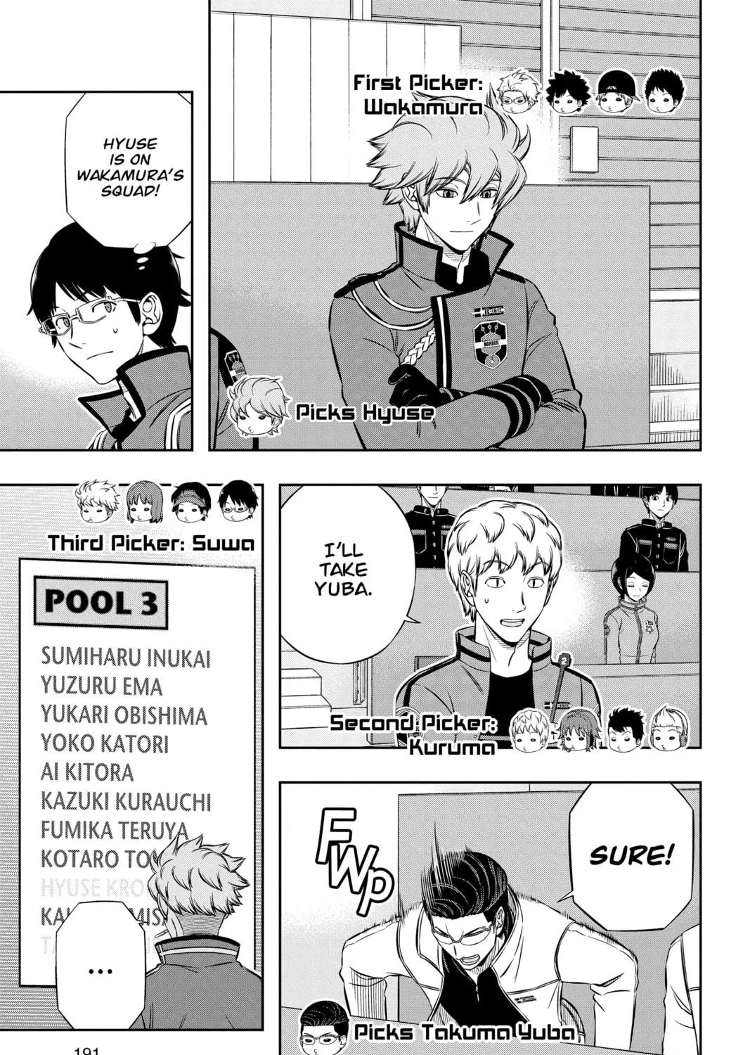 World Trigger Chapter 205 page 9 - 