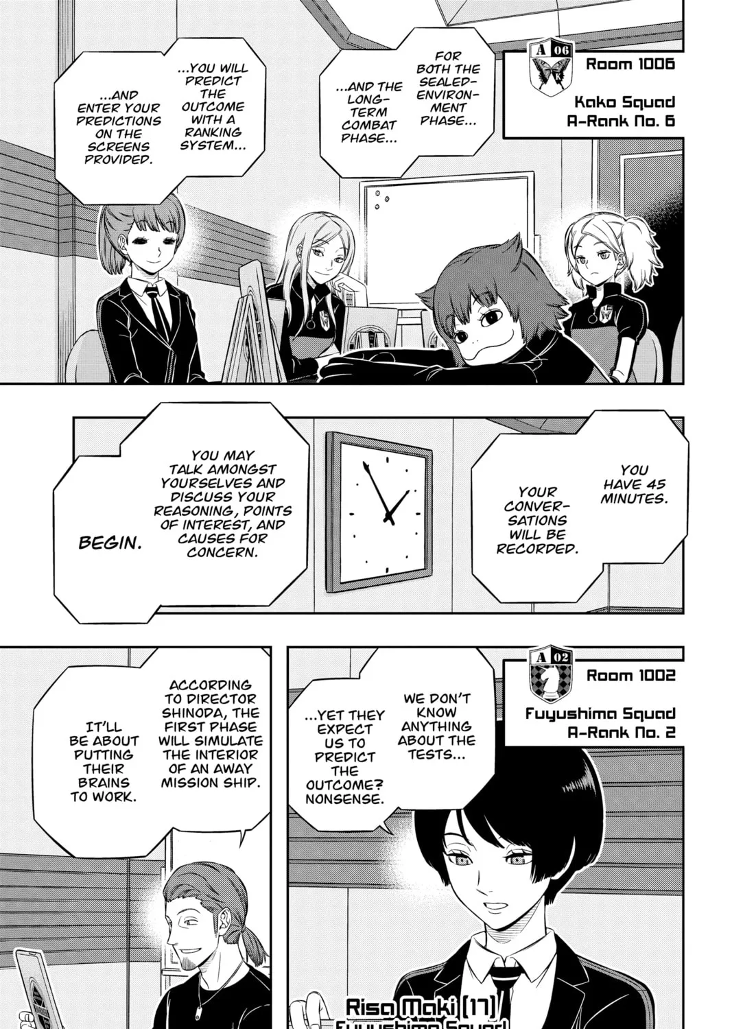 World Trigger Chapter 206 page 13 - 