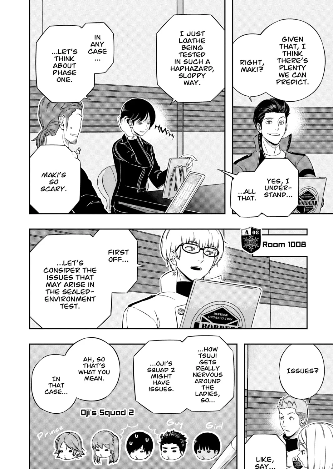 World Trigger Chapter 206 page 15 - 