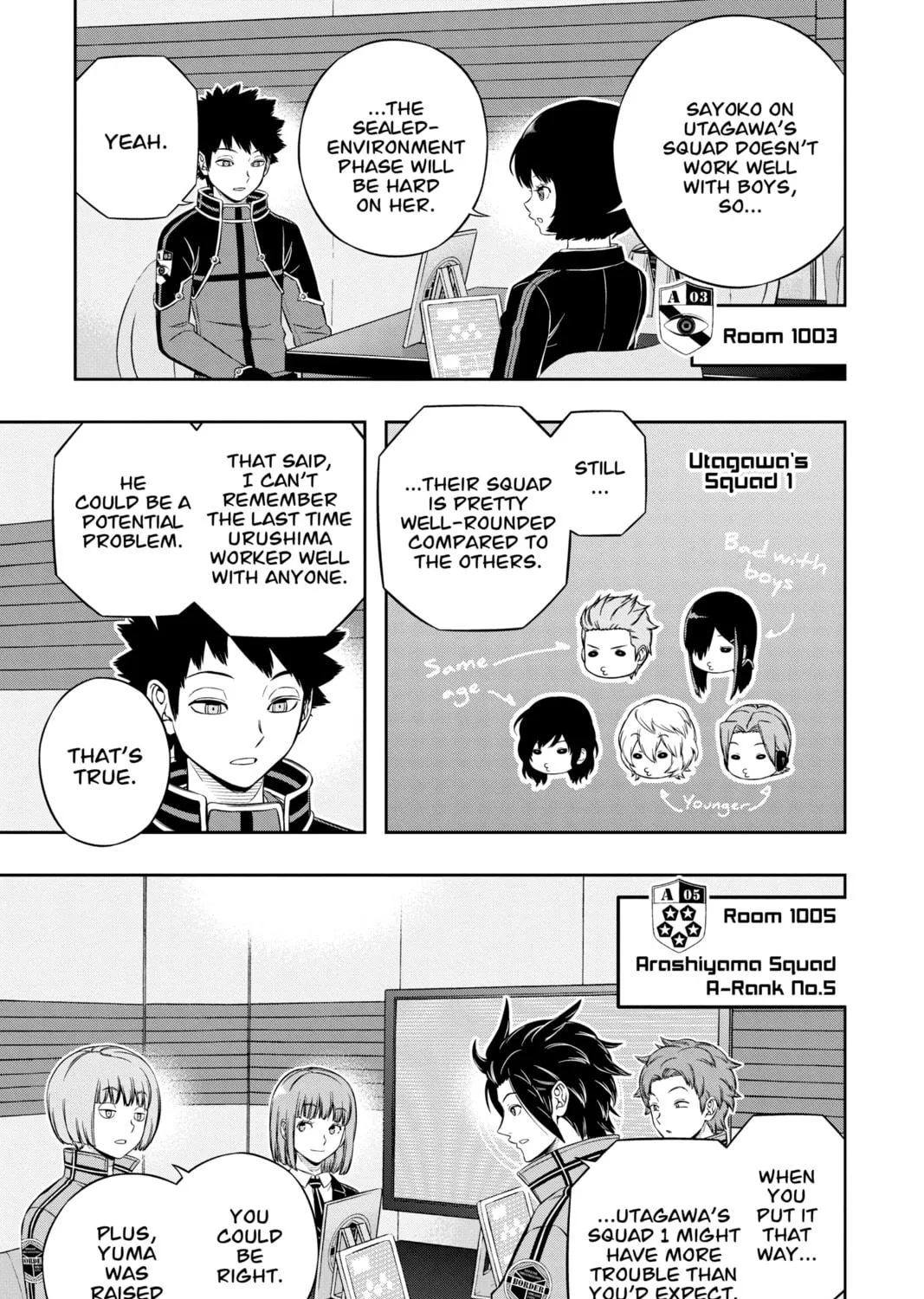 World Trigger Chapter 206 page 17 - 