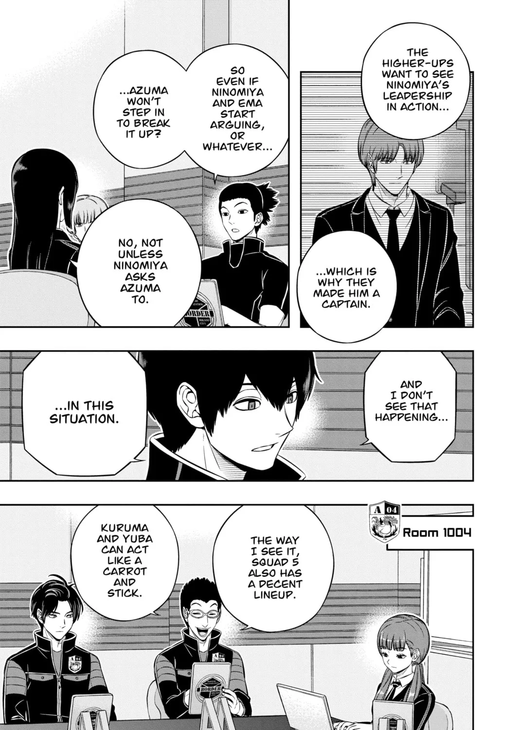 World Trigger Chapter 206 page 33 - 