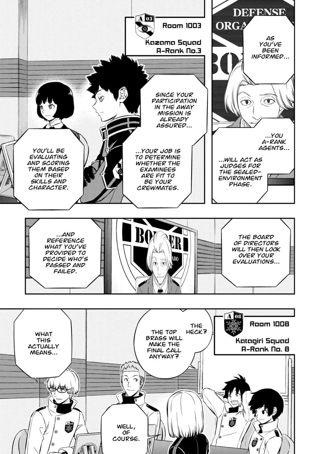 World Trigger Chapter 206 page 9 - 