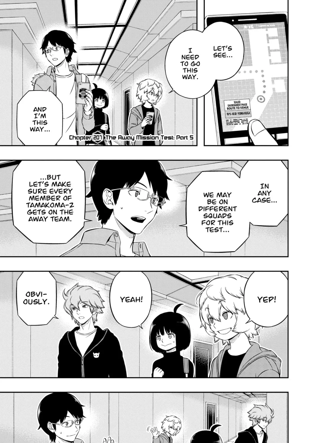 World Trigger Chapter 207 page 1 - 