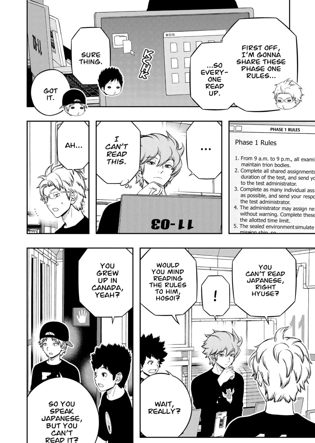 World Trigger Chapter 207 page 61 - 