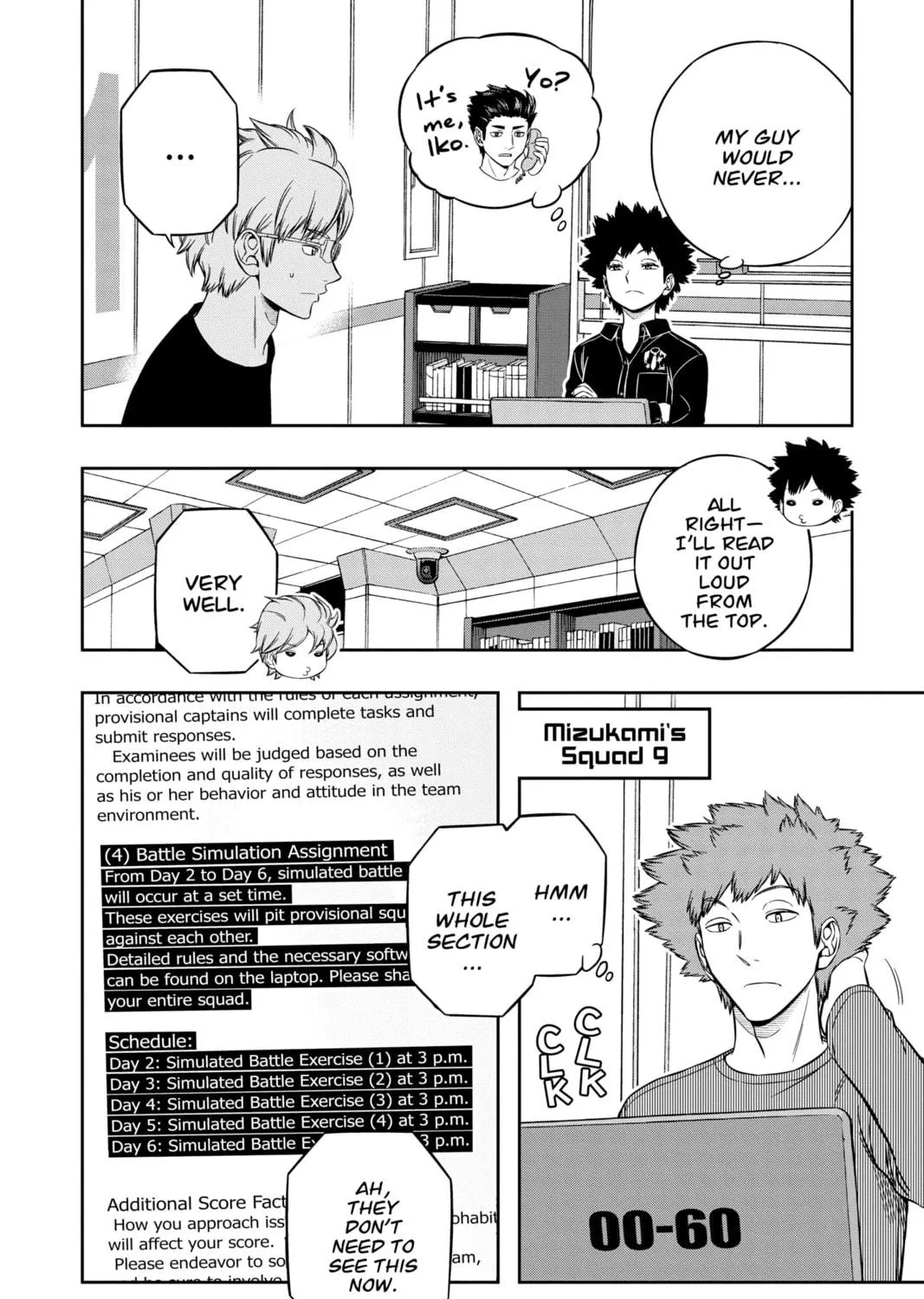 World Trigger Chapter 207 page 69 - 