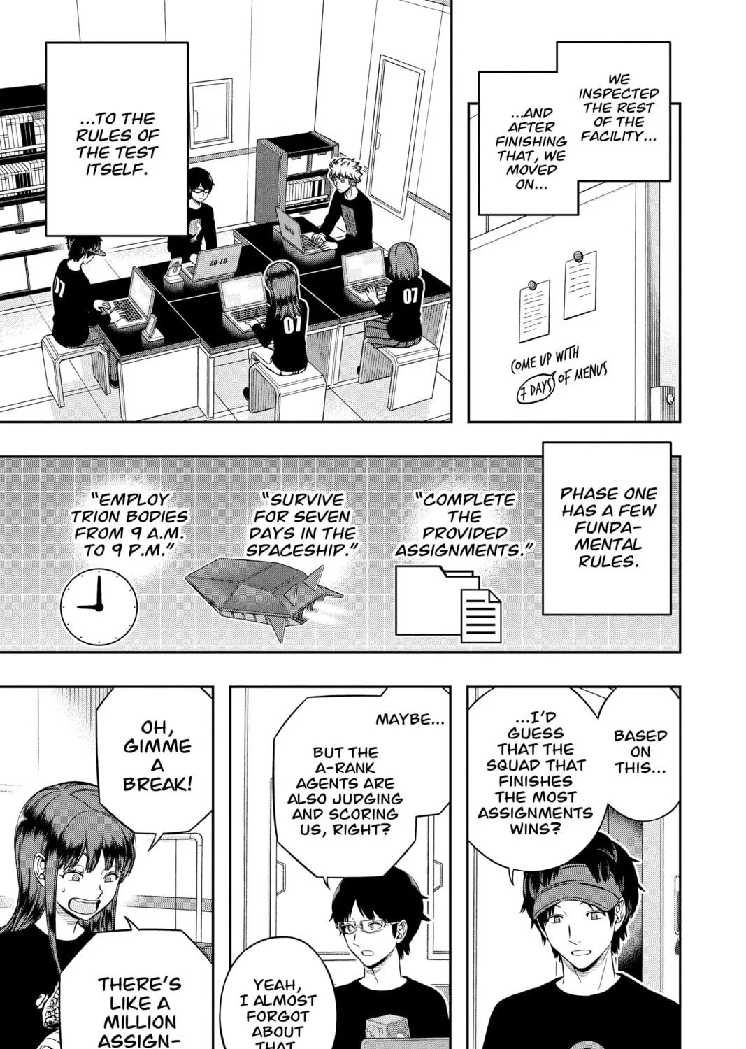 World Trigger Chapter 208 page 17 - 