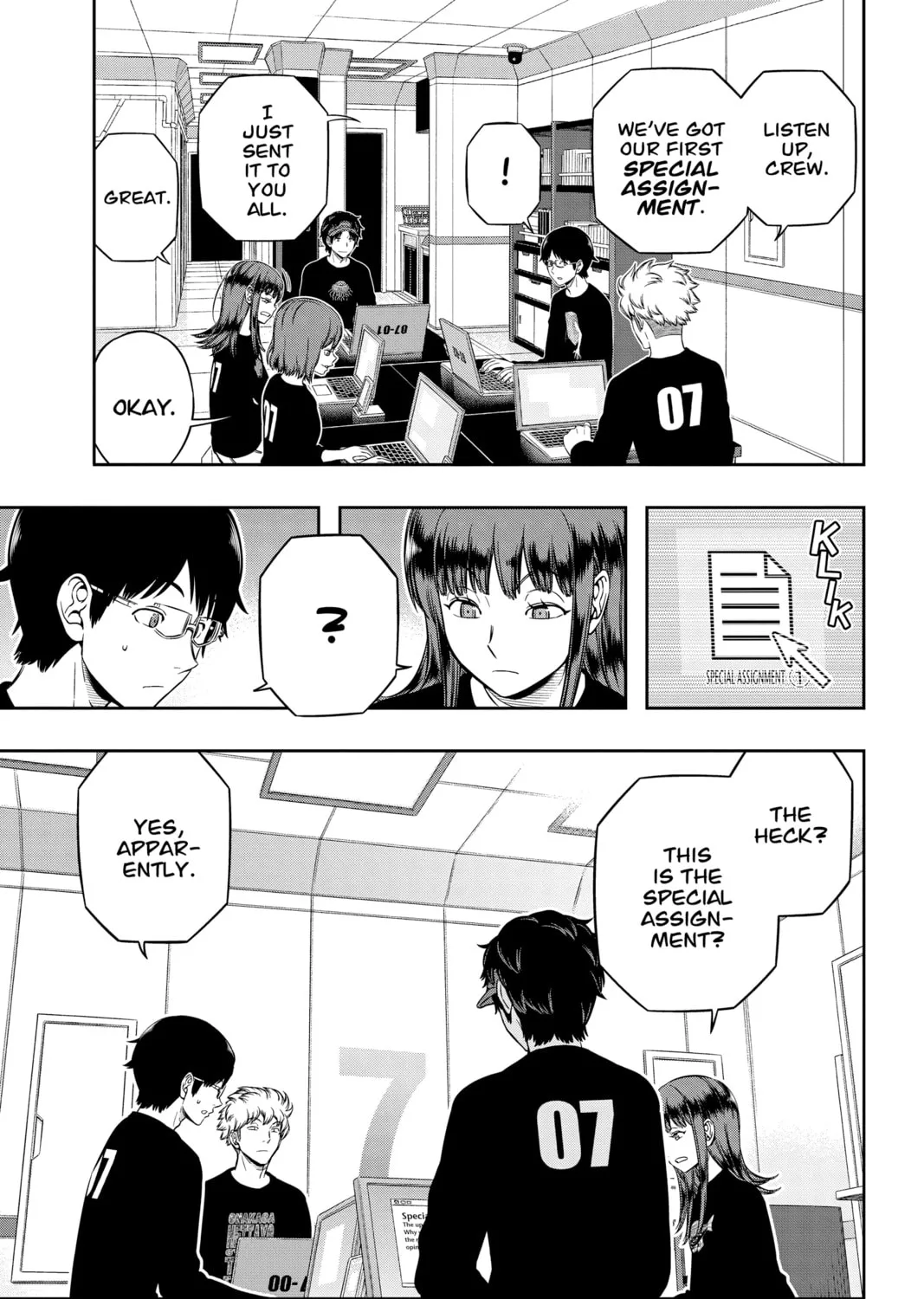 World Trigger Chapter 208 page 45 - 