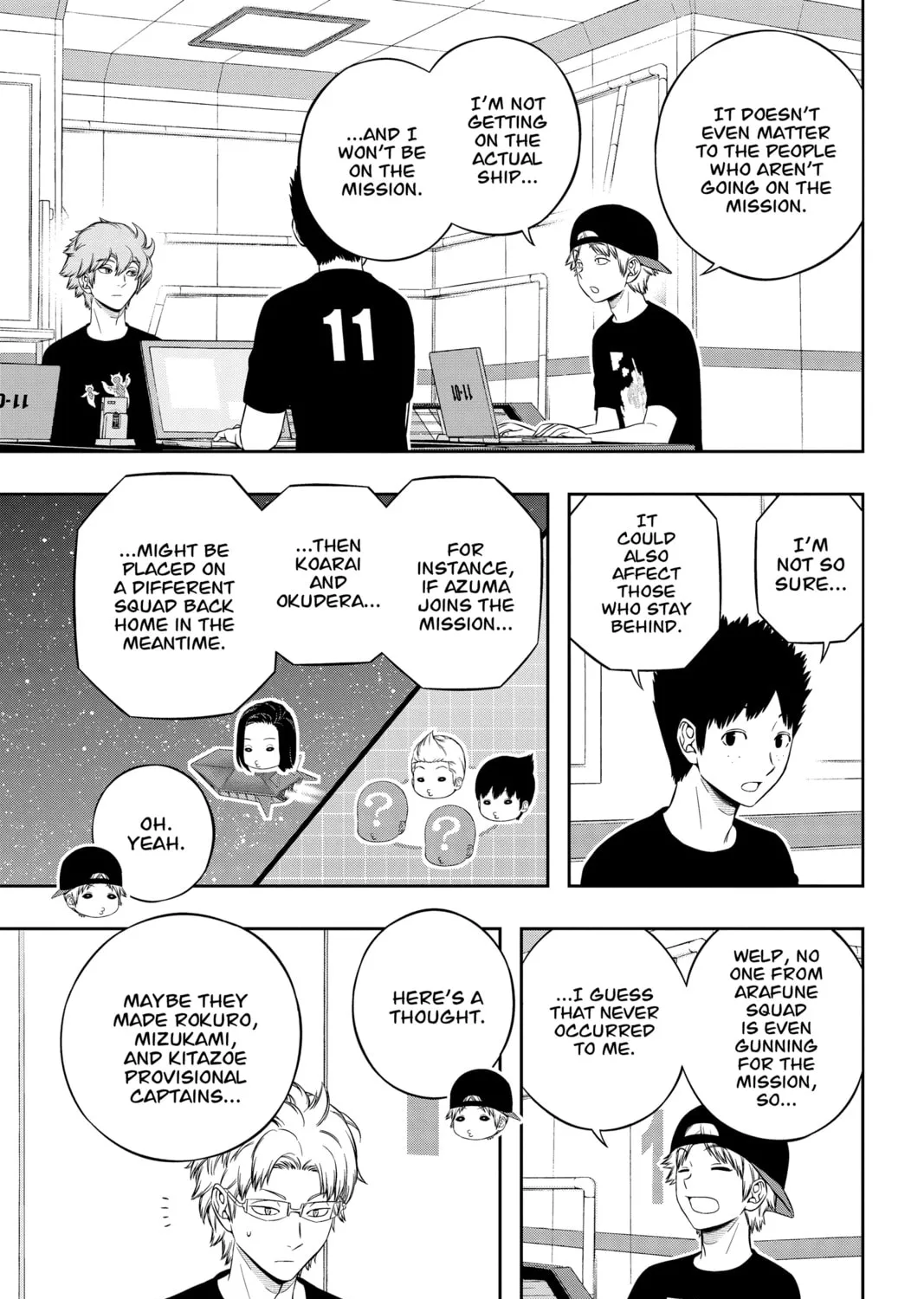 World Trigger Chapter 209 page 13 - 