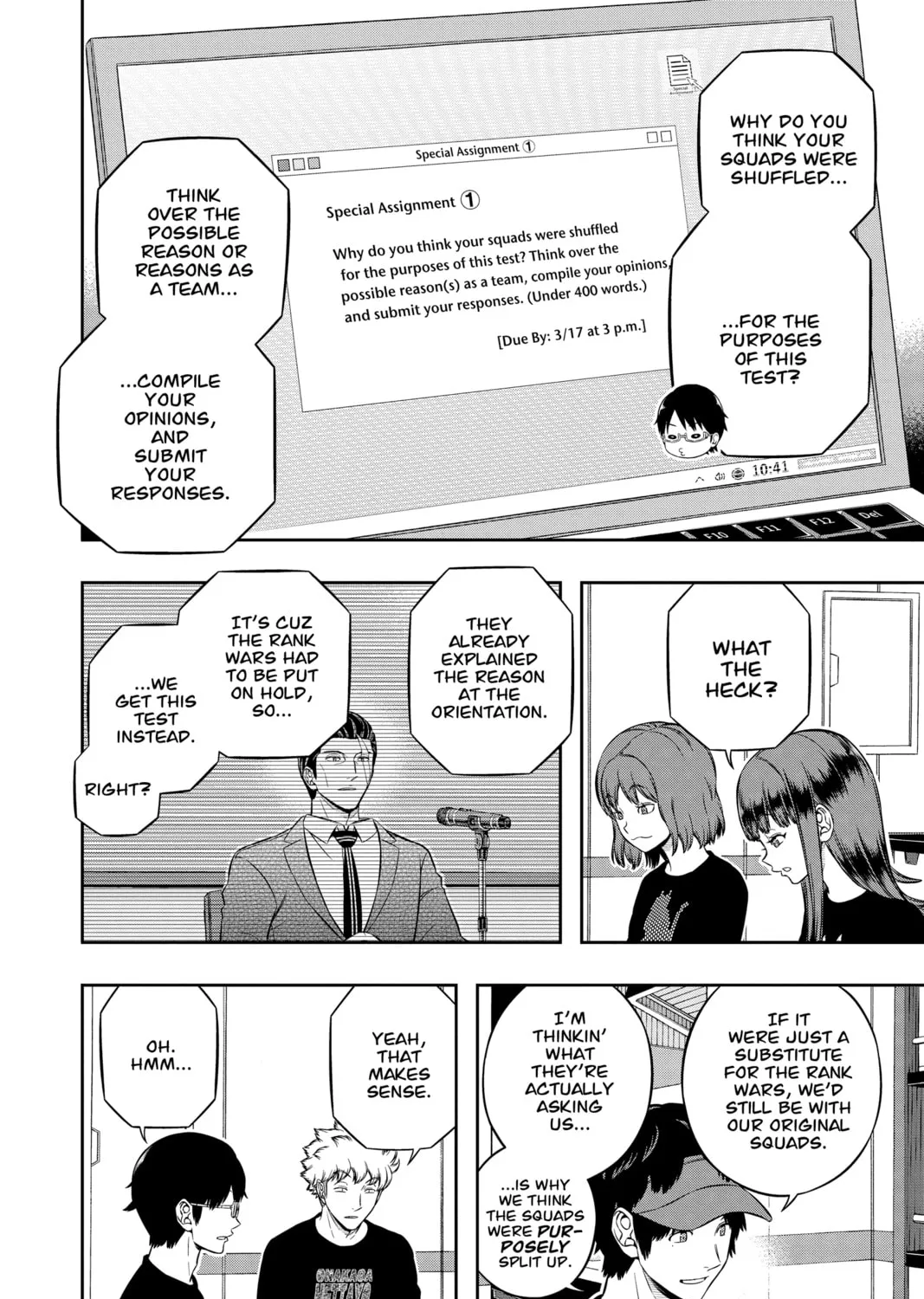 World Trigger Chapter 209 page 3 - 