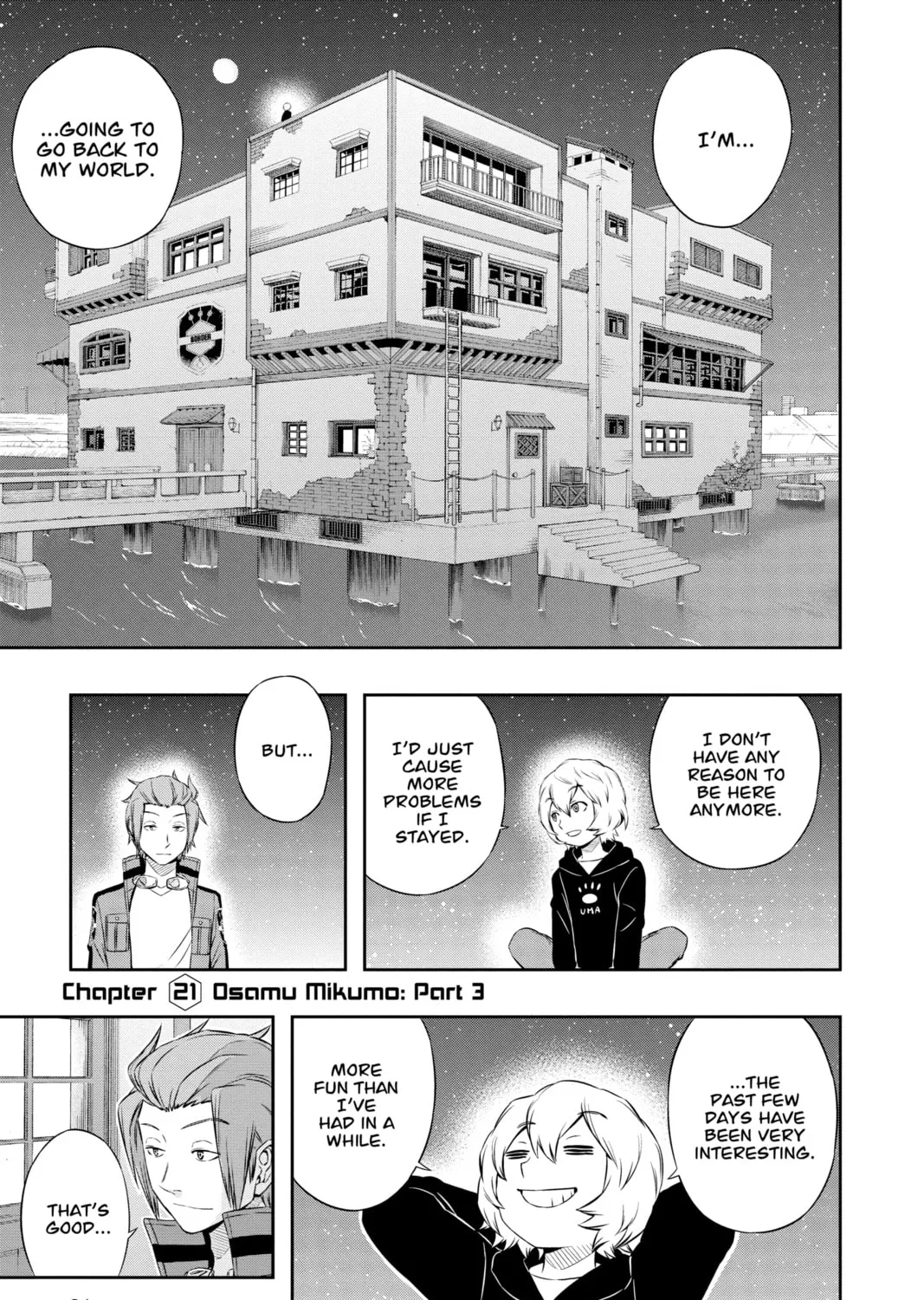 World Trigger Chapter 21 page 1 - 