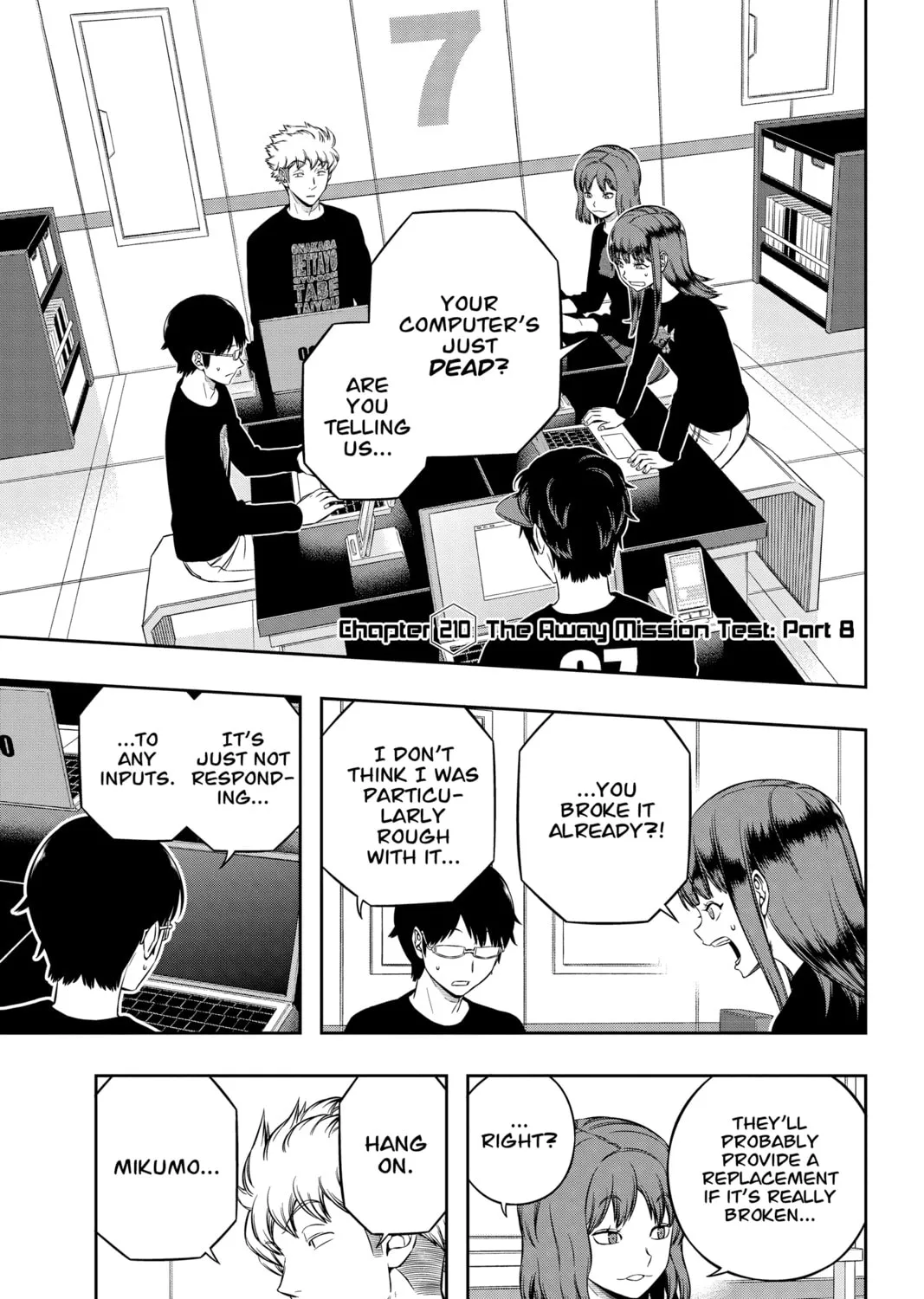 World Trigger Chapter 210 page 1 - 