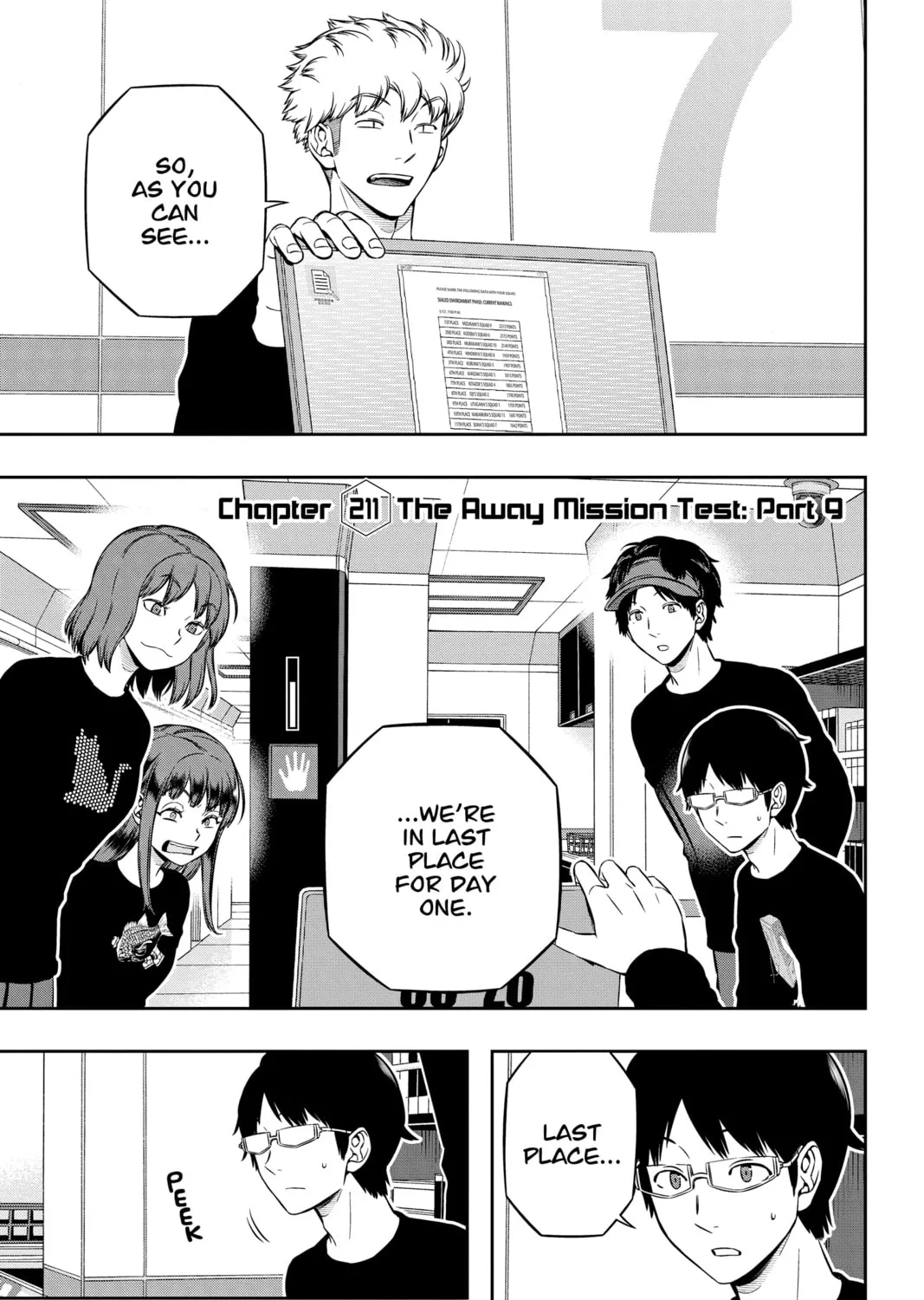 World Trigger Chapter 211 page 1 - 