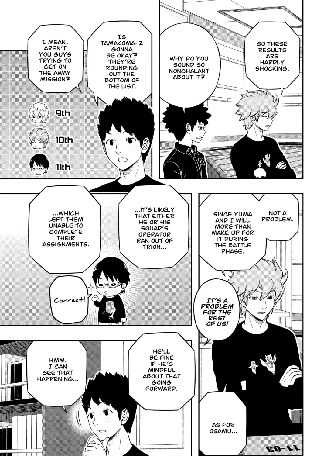World Trigger Chapter 211 page 13 - 