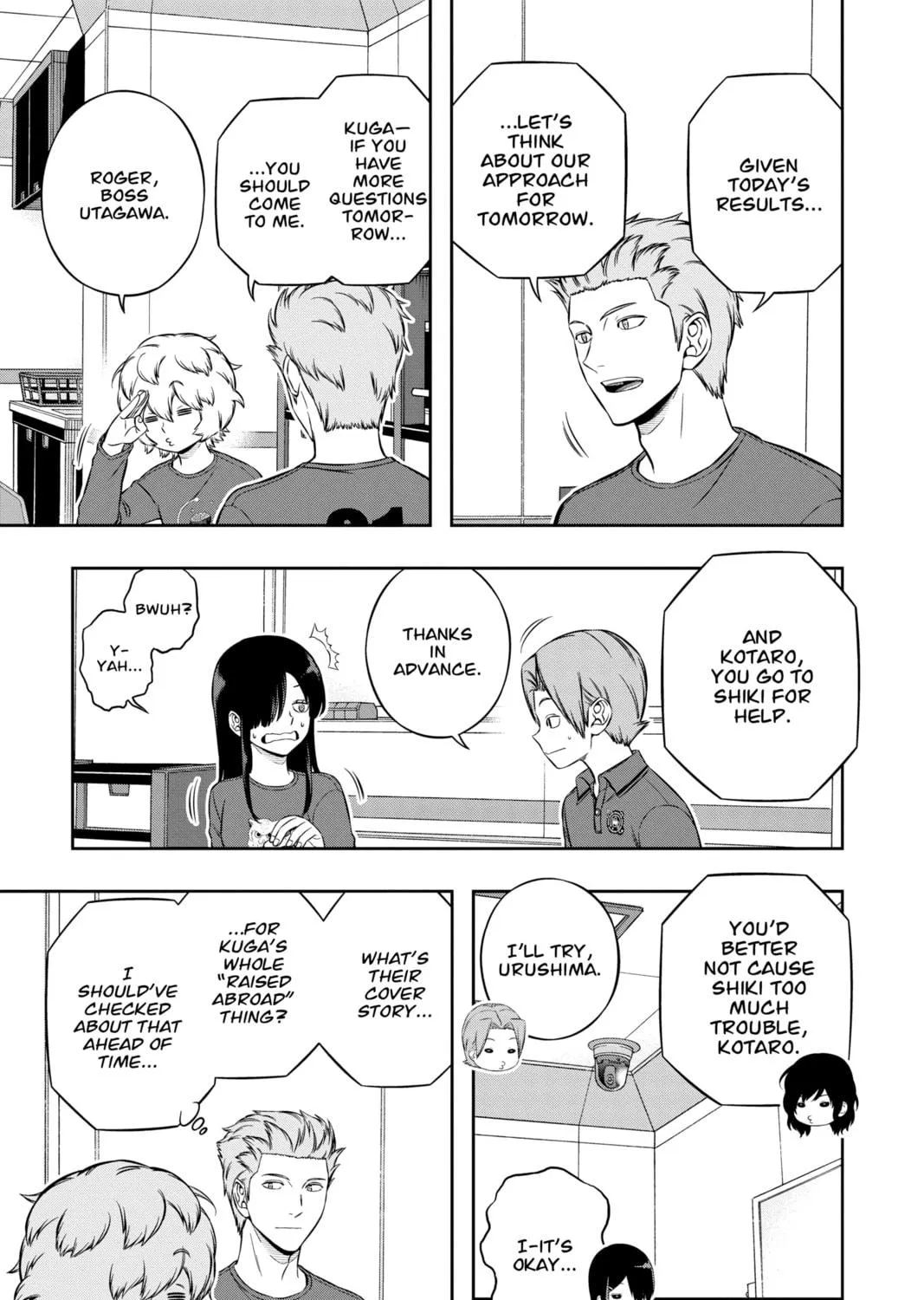 World Trigger Chapter 211 page 9 - 