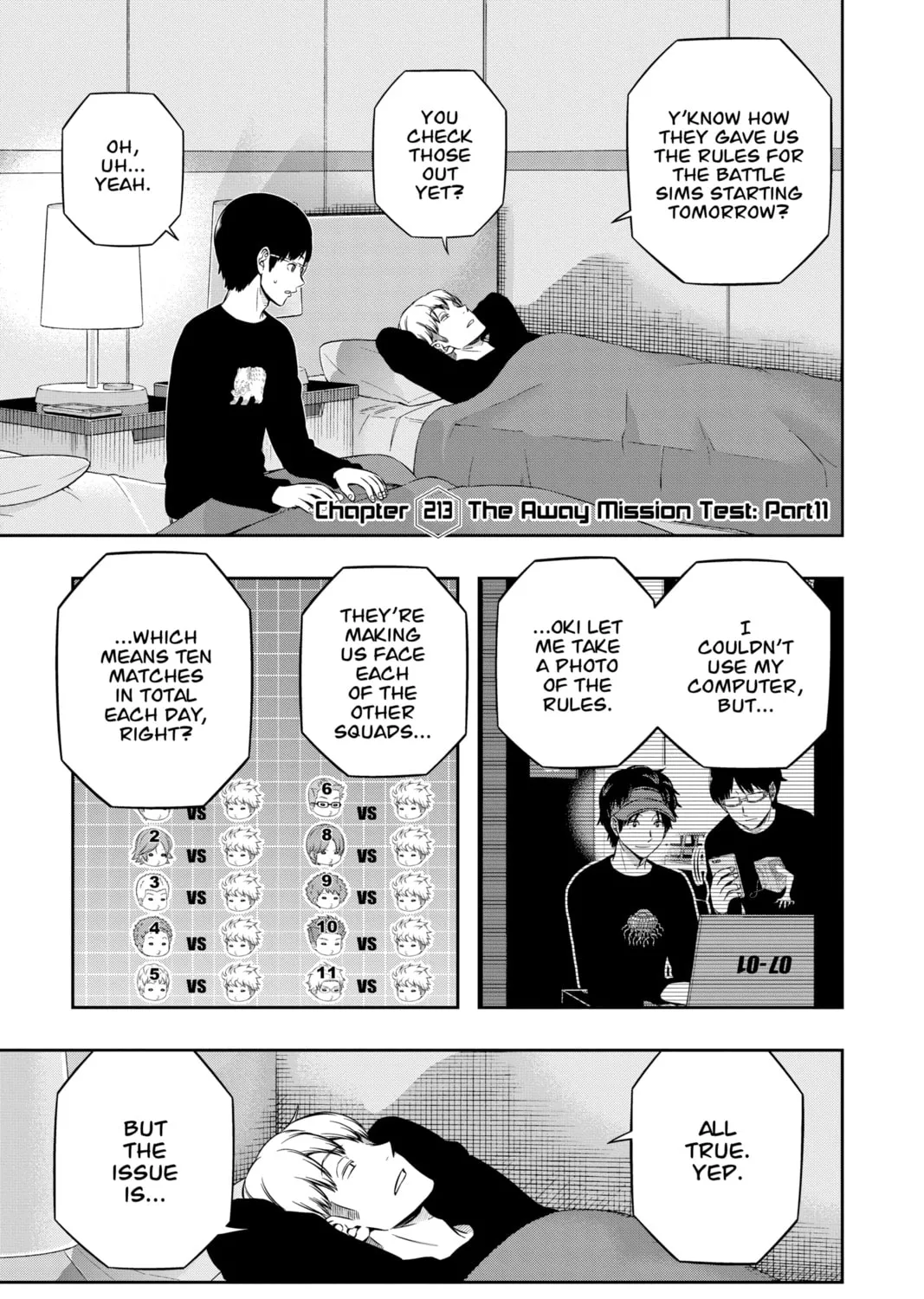 World Trigger Chapter 213 page 1 - 