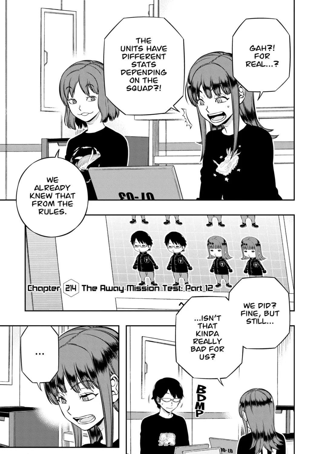 World Trigger Chapter 214 page 1 - 